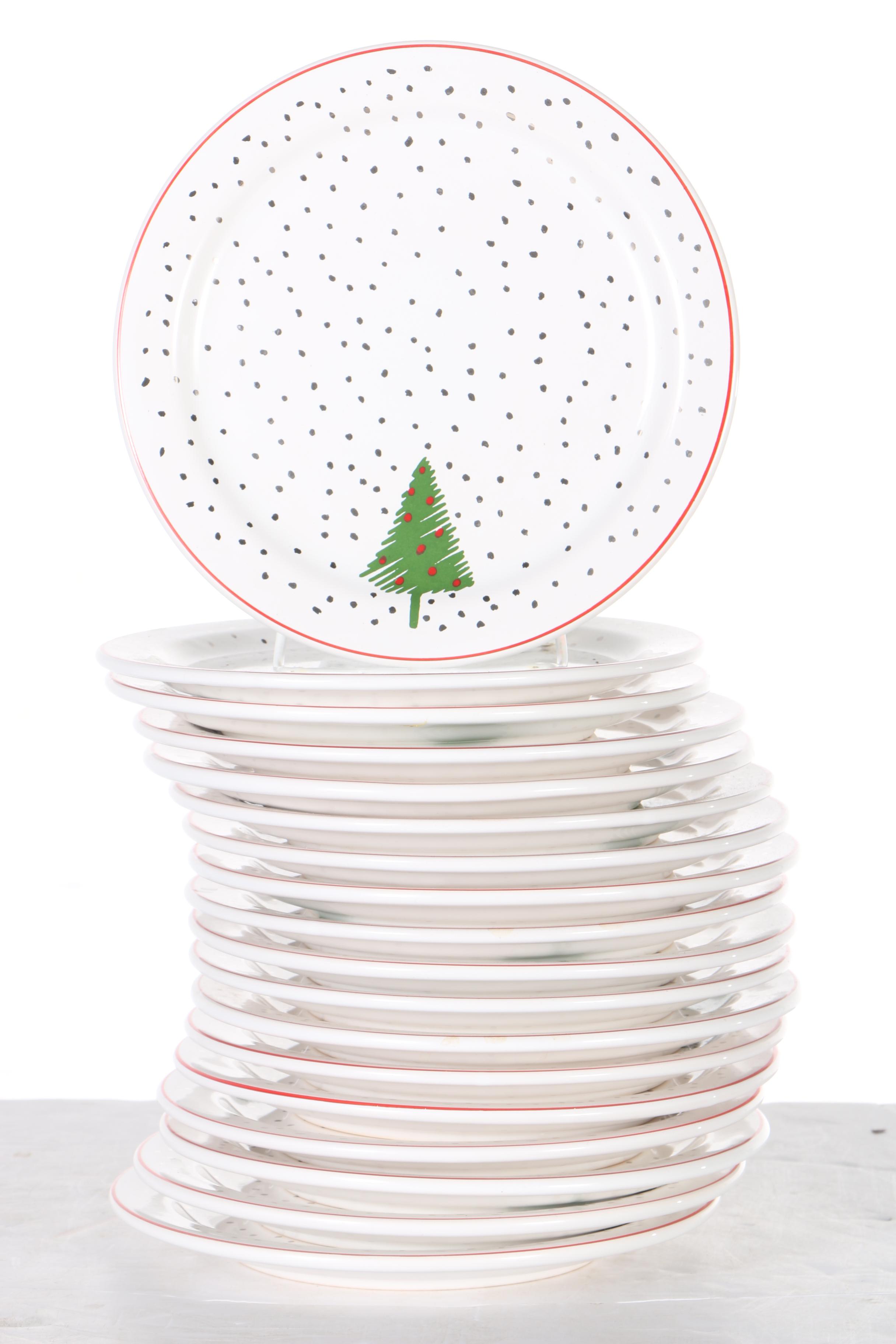 Waechtersbach "White Christmas" Dinnerware