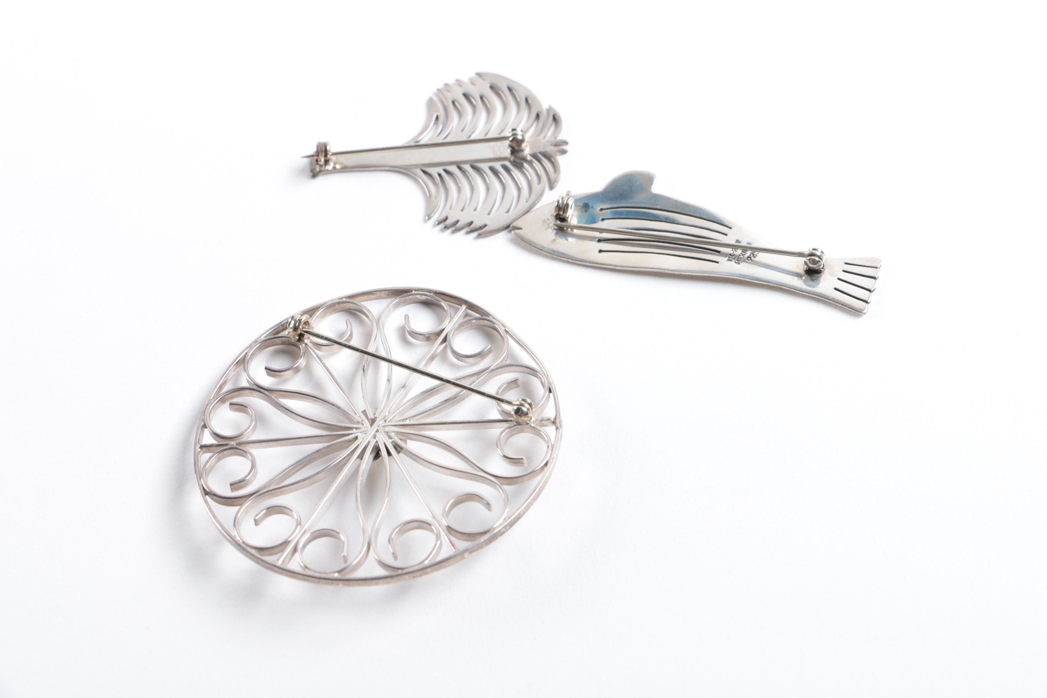 Sterling Silver Jewelry Including Philip Simmons Jewelry