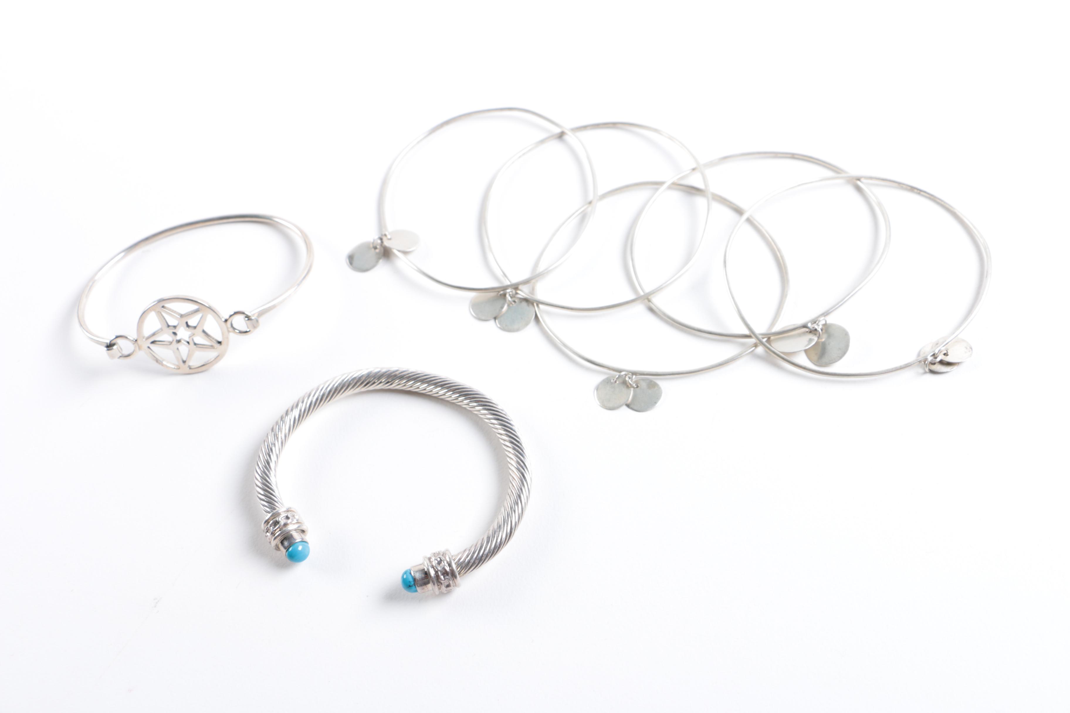 Sterling Silver Jewelry Including Philip Simmons Jewelry