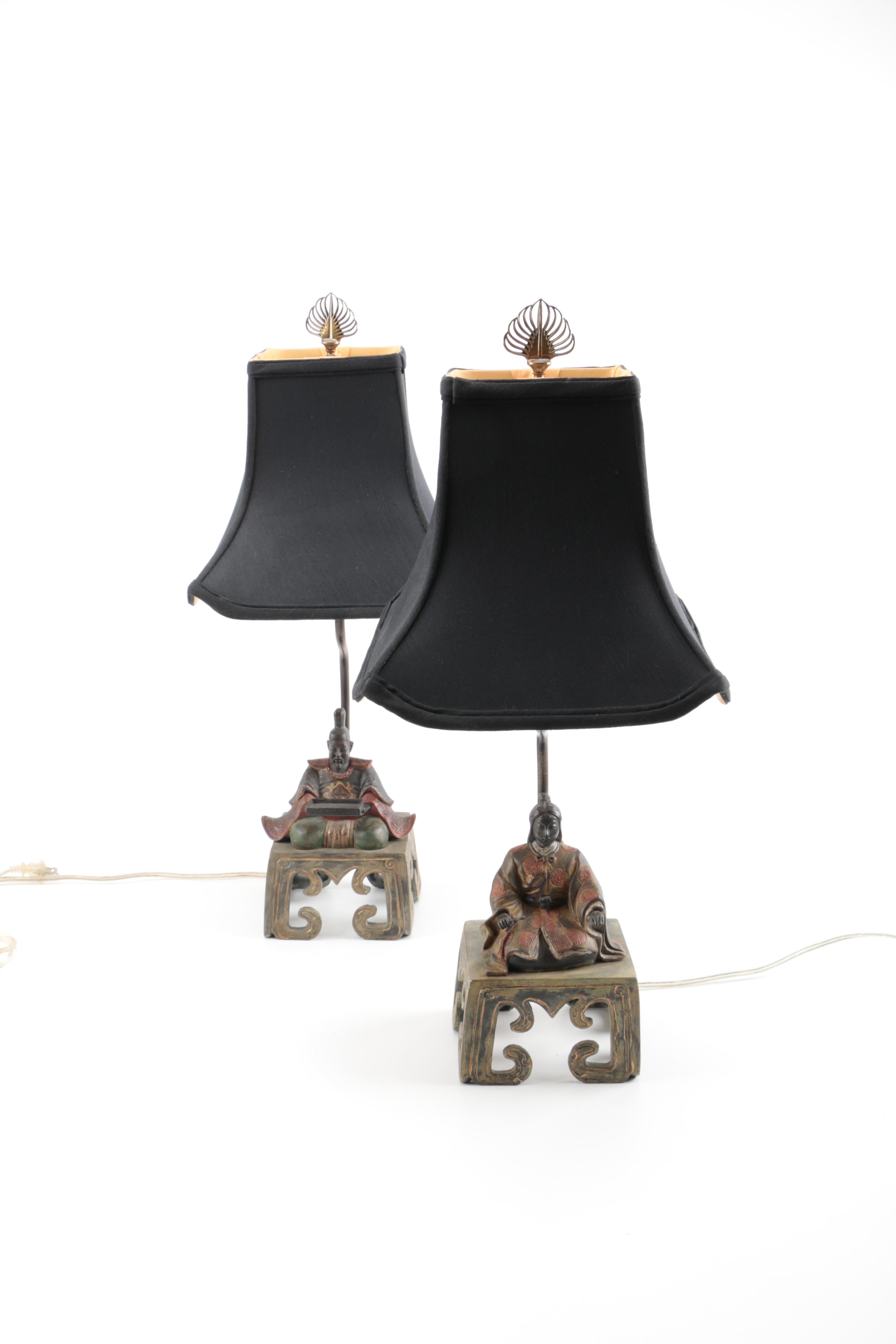 Asian Figurative Table Lamps
