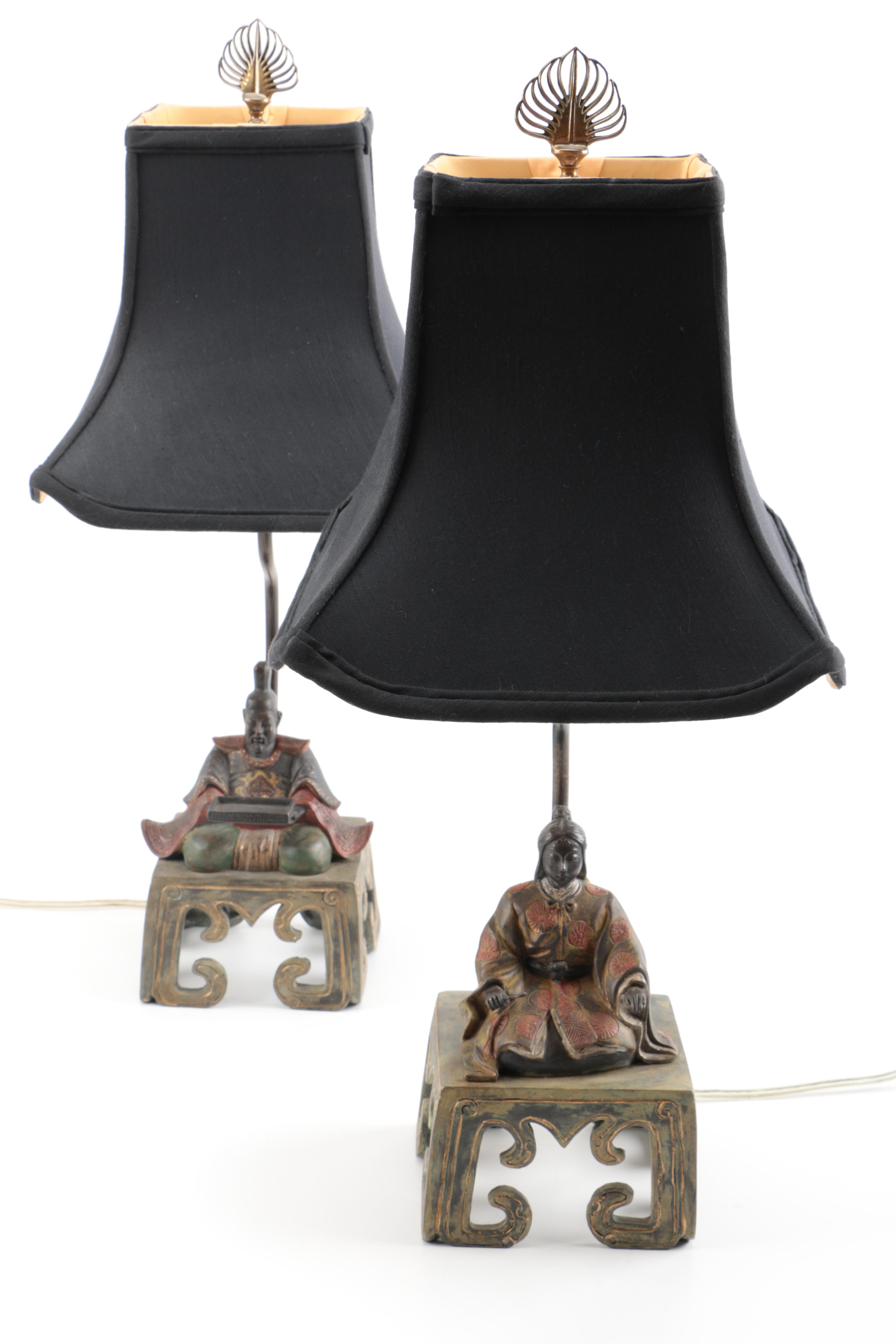 Asian Figurative Table Lamps
