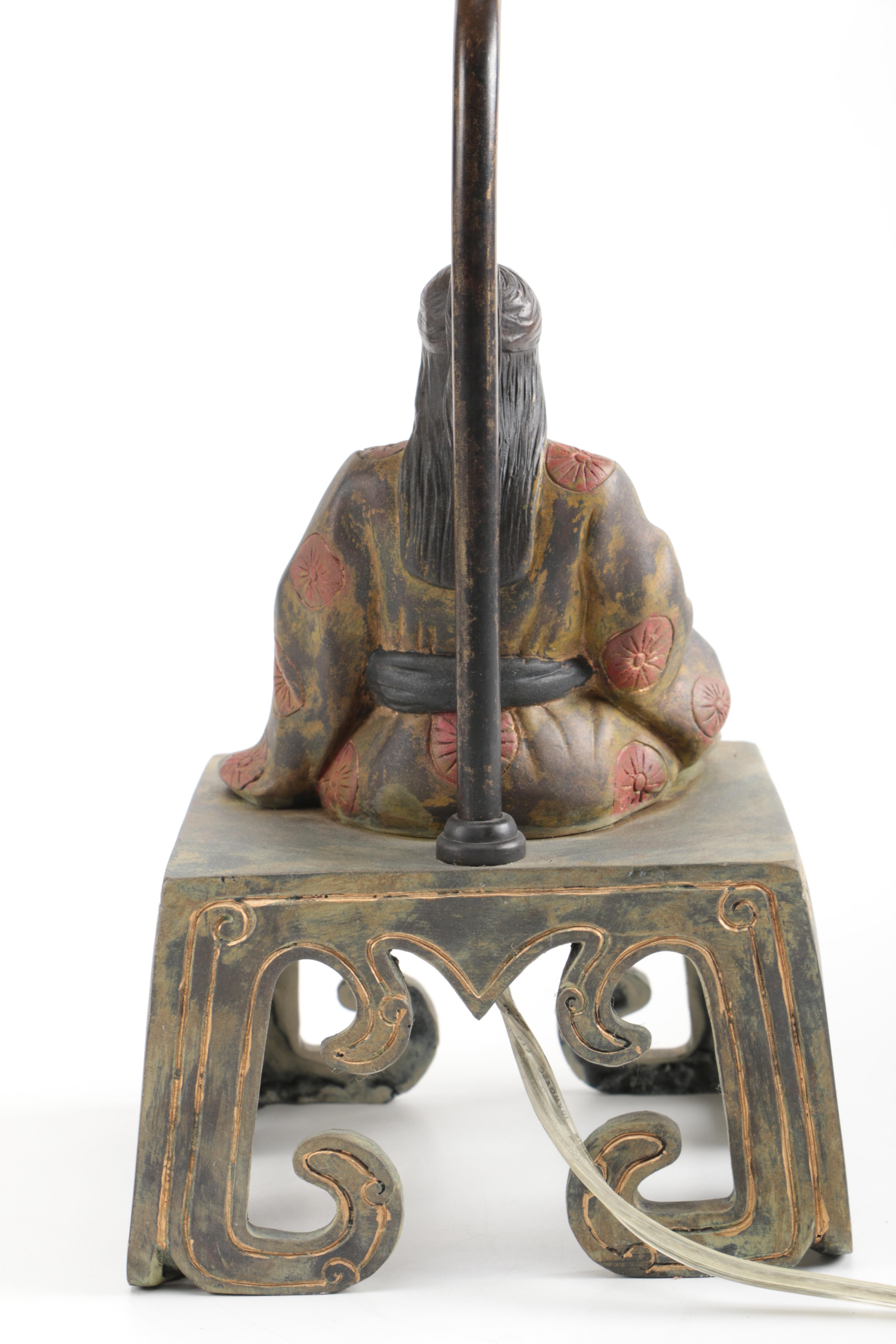 Asian Figurative Table Lamps