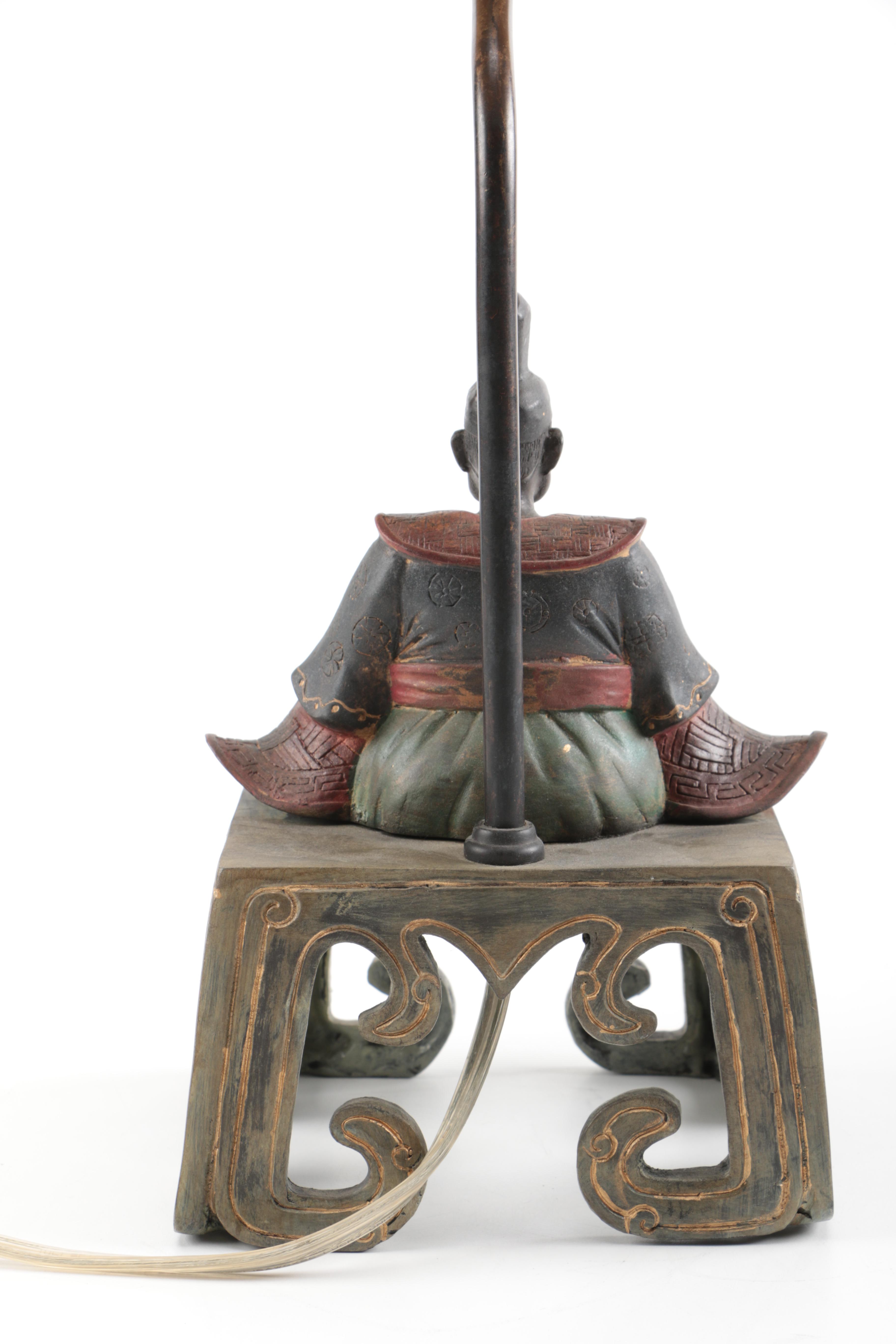 Asian Figurative Table Lamps