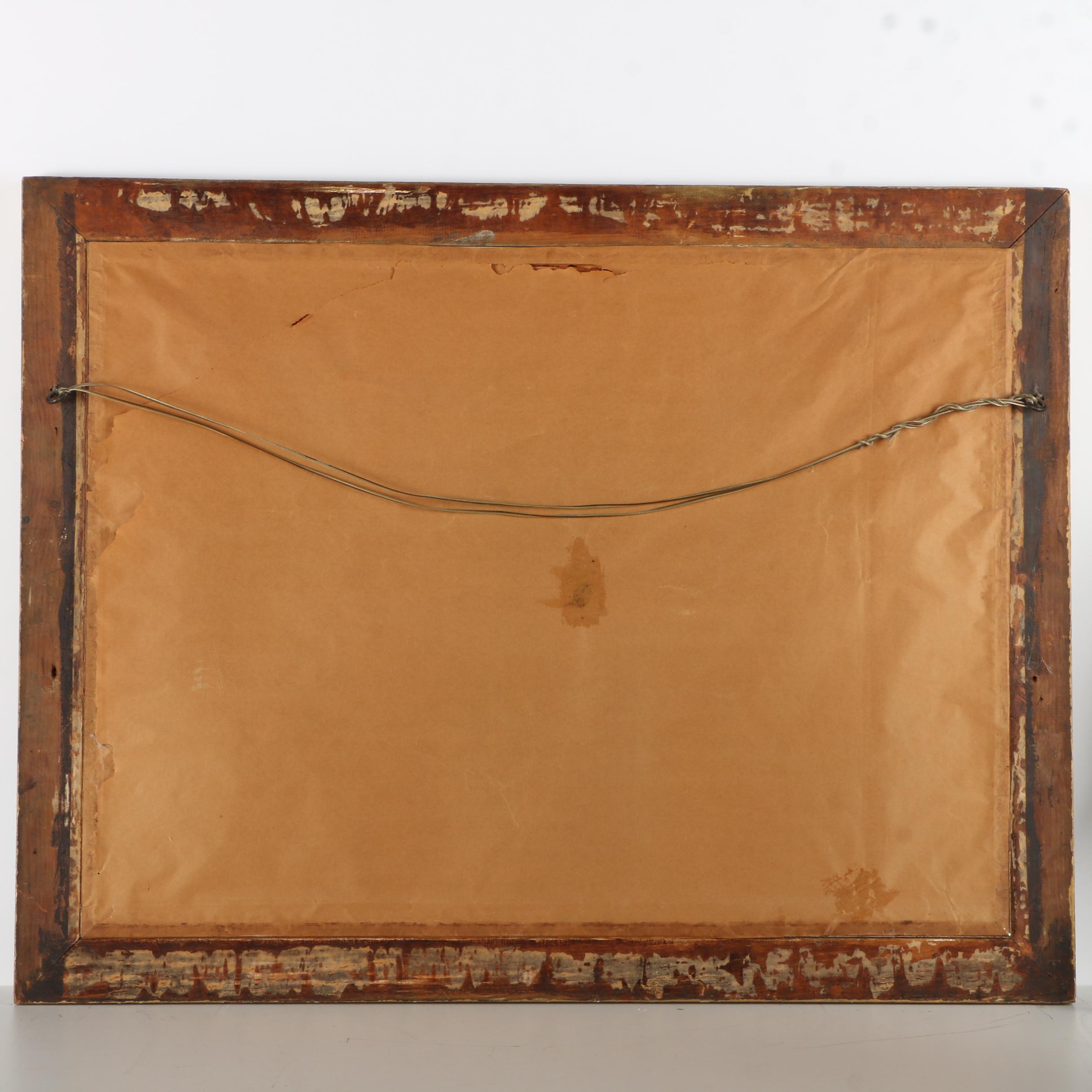 Reproduction Print After Pieter Bruegel the Elder's "Children's Games"