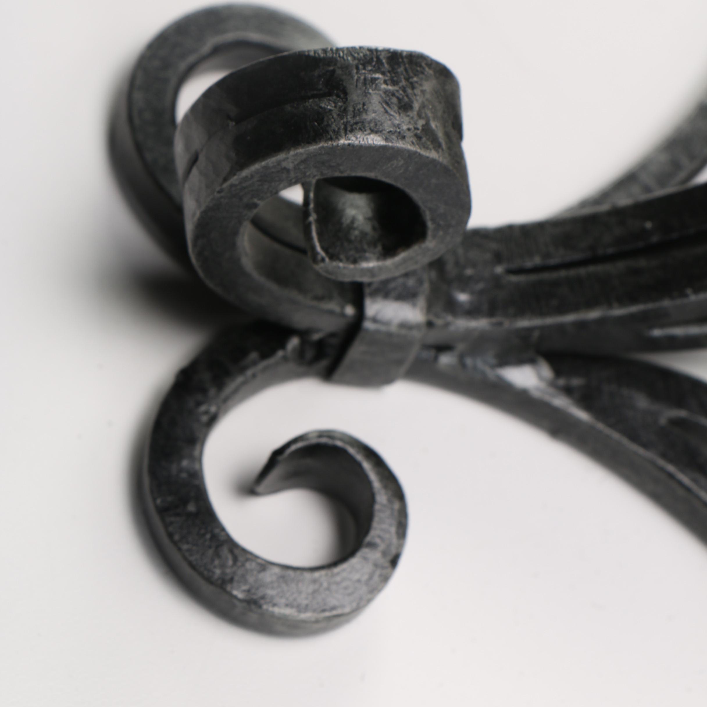 Wood and Cast Iron Maitland-Smith Wall Shelves