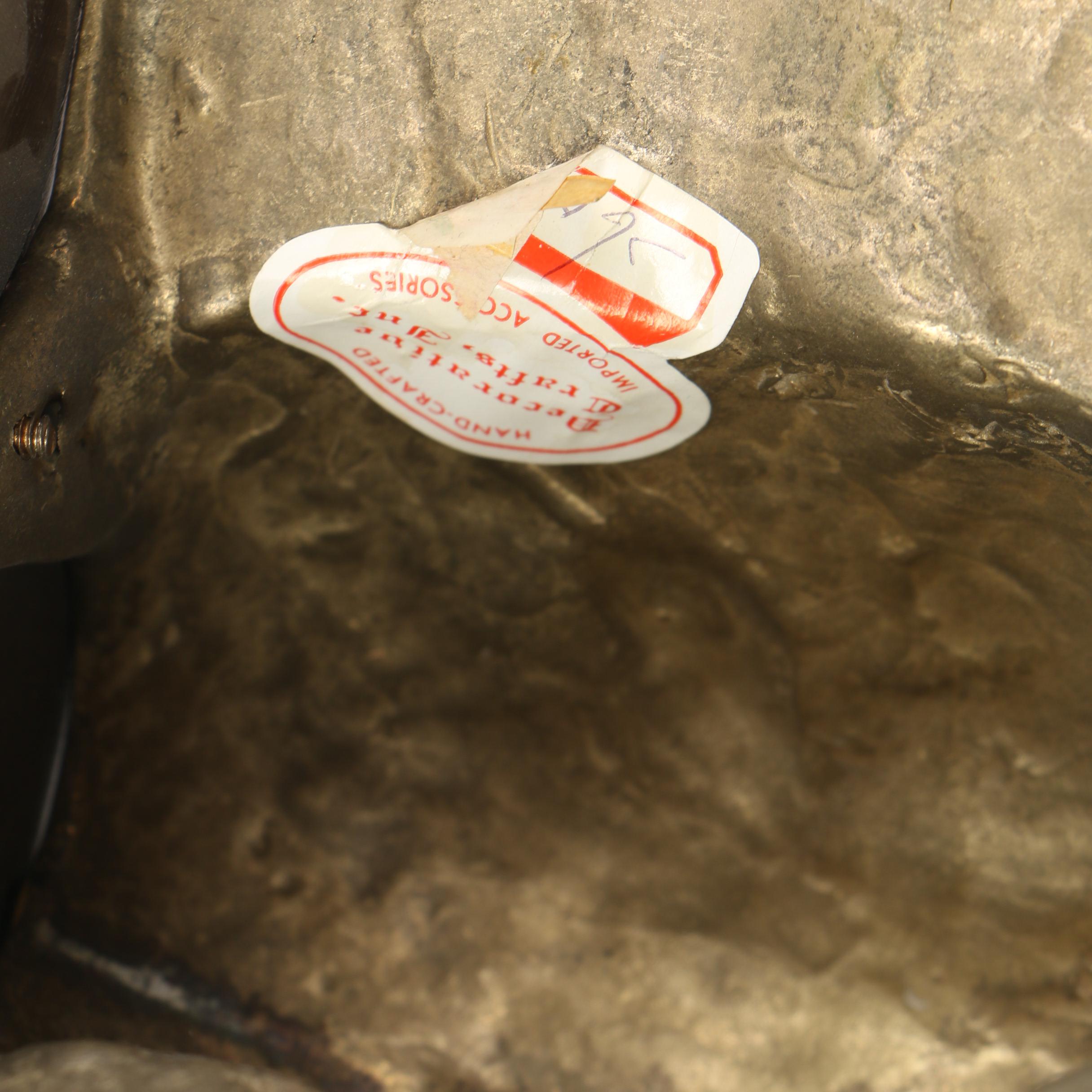 Brass Elephant Wall Shelf