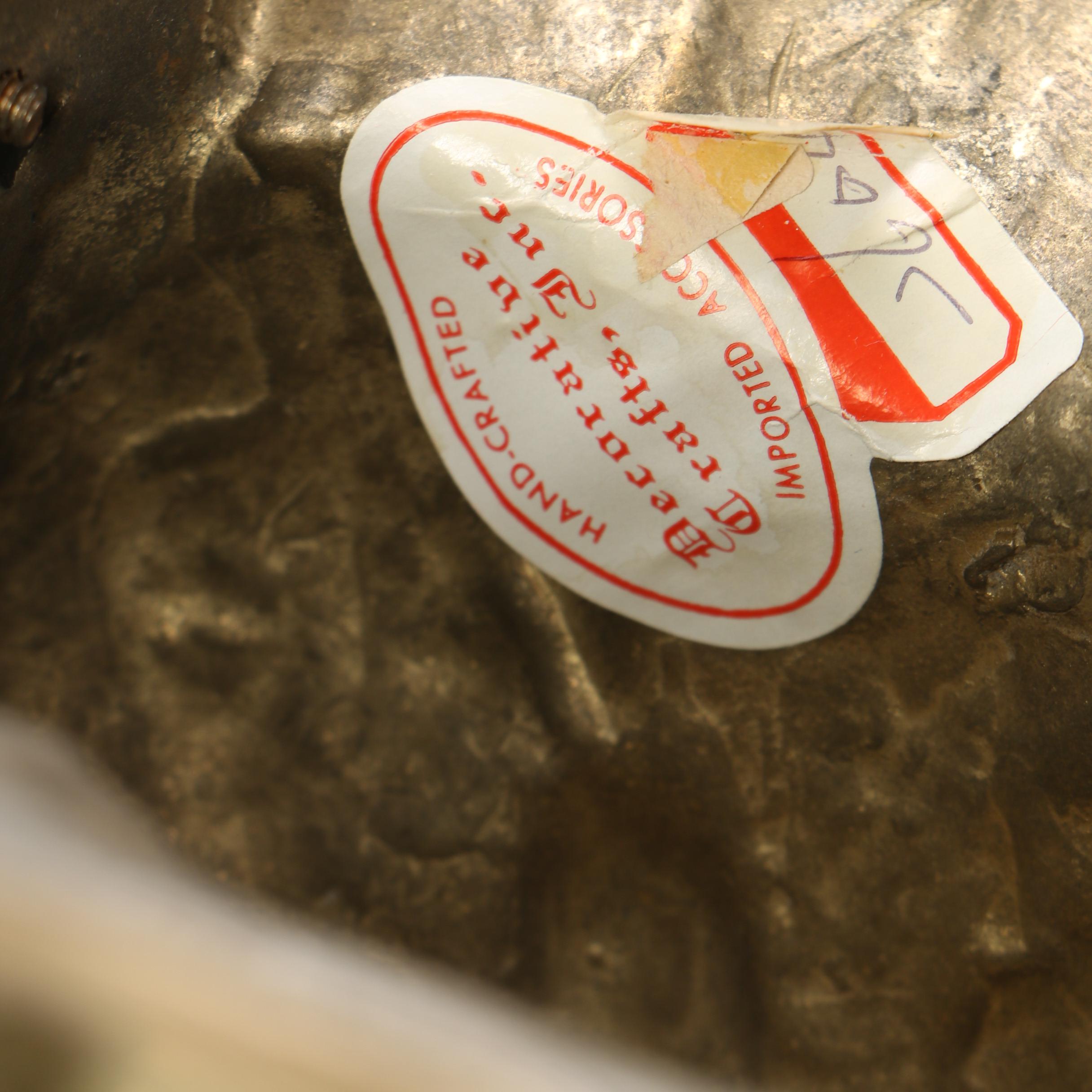 Brass Elephant Wall Shelf