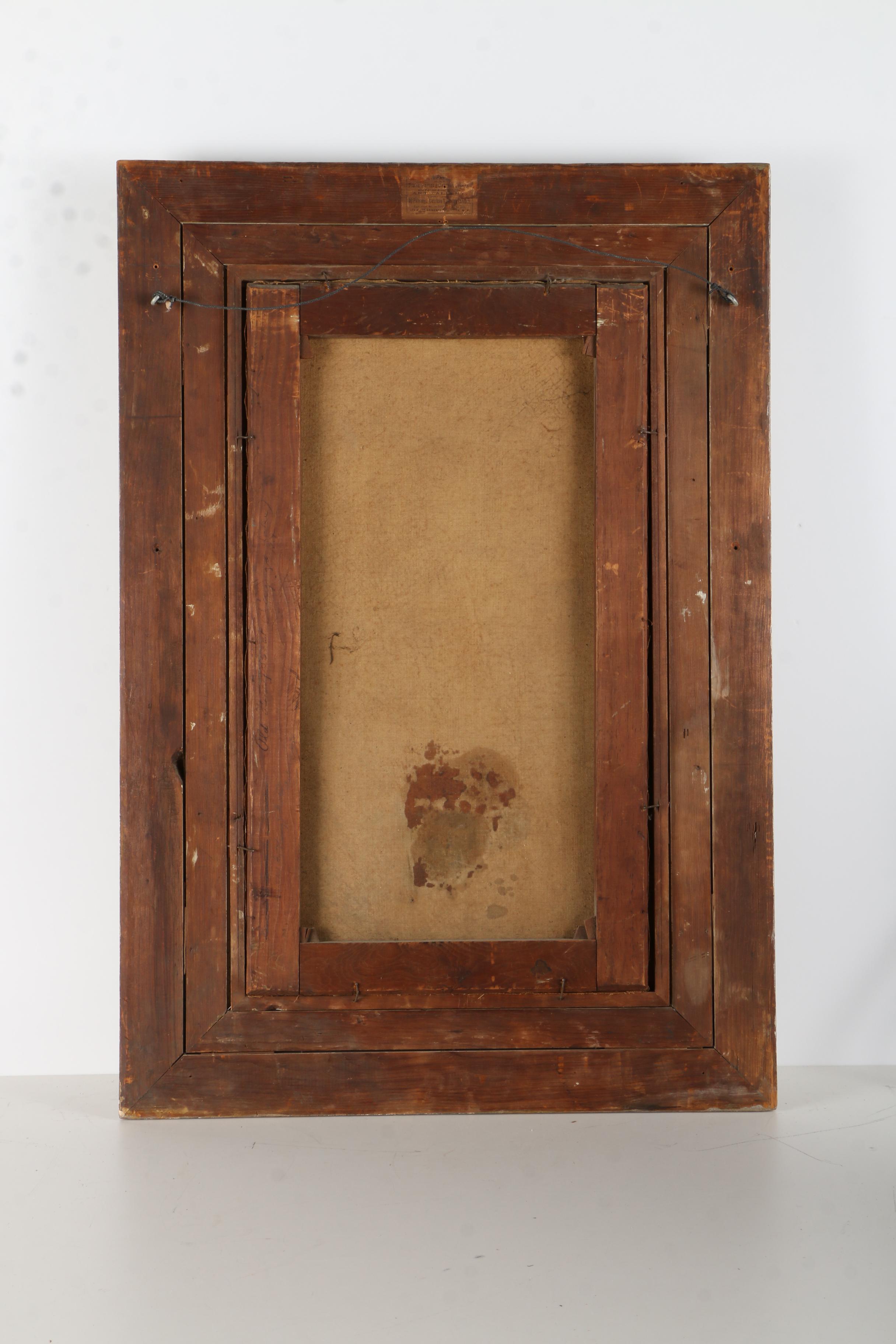 Harry J. Sunter Oil Painting on Canvas of Sailboat