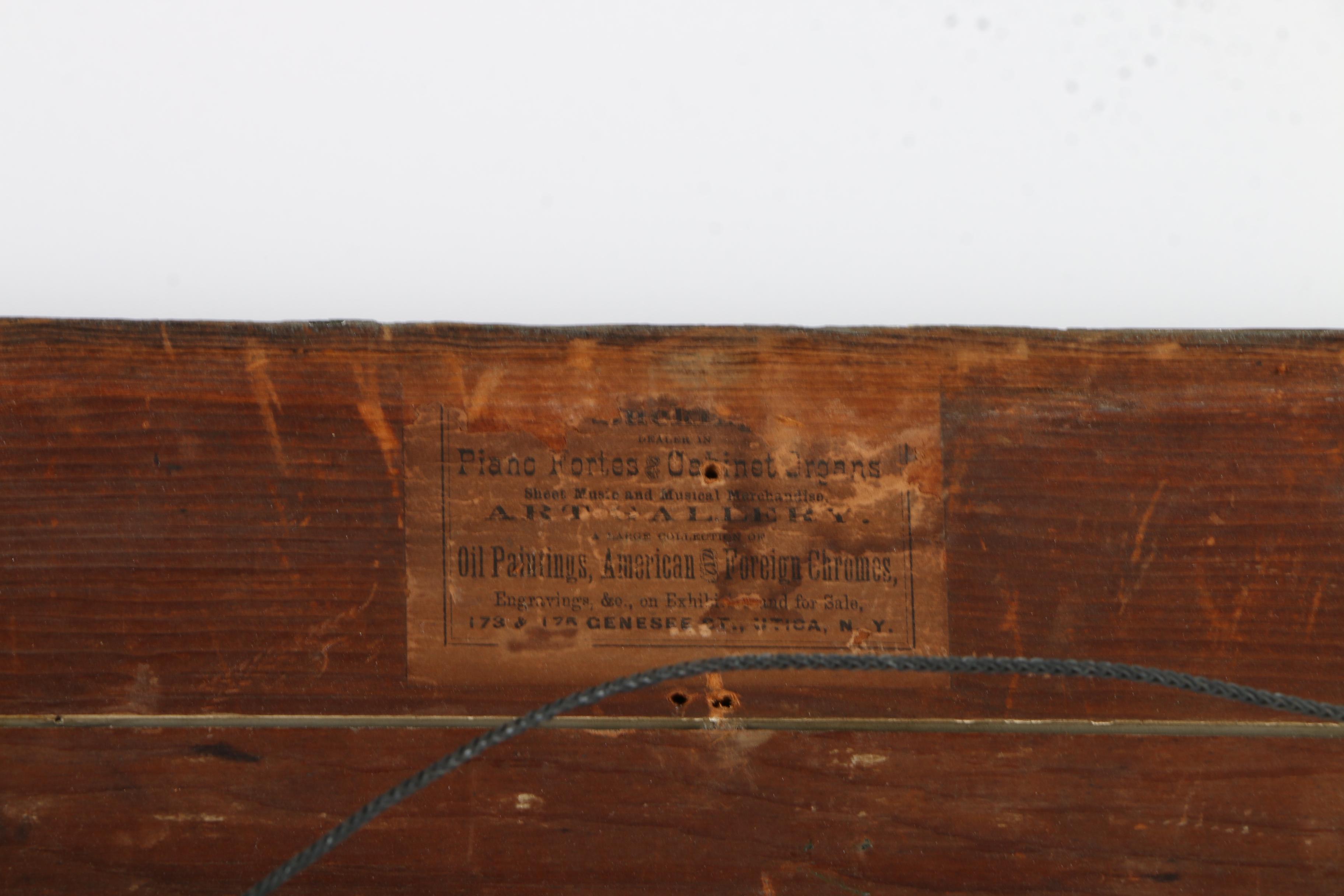 Harry J. Sunter Oil Painting on Canvas of Sailboat