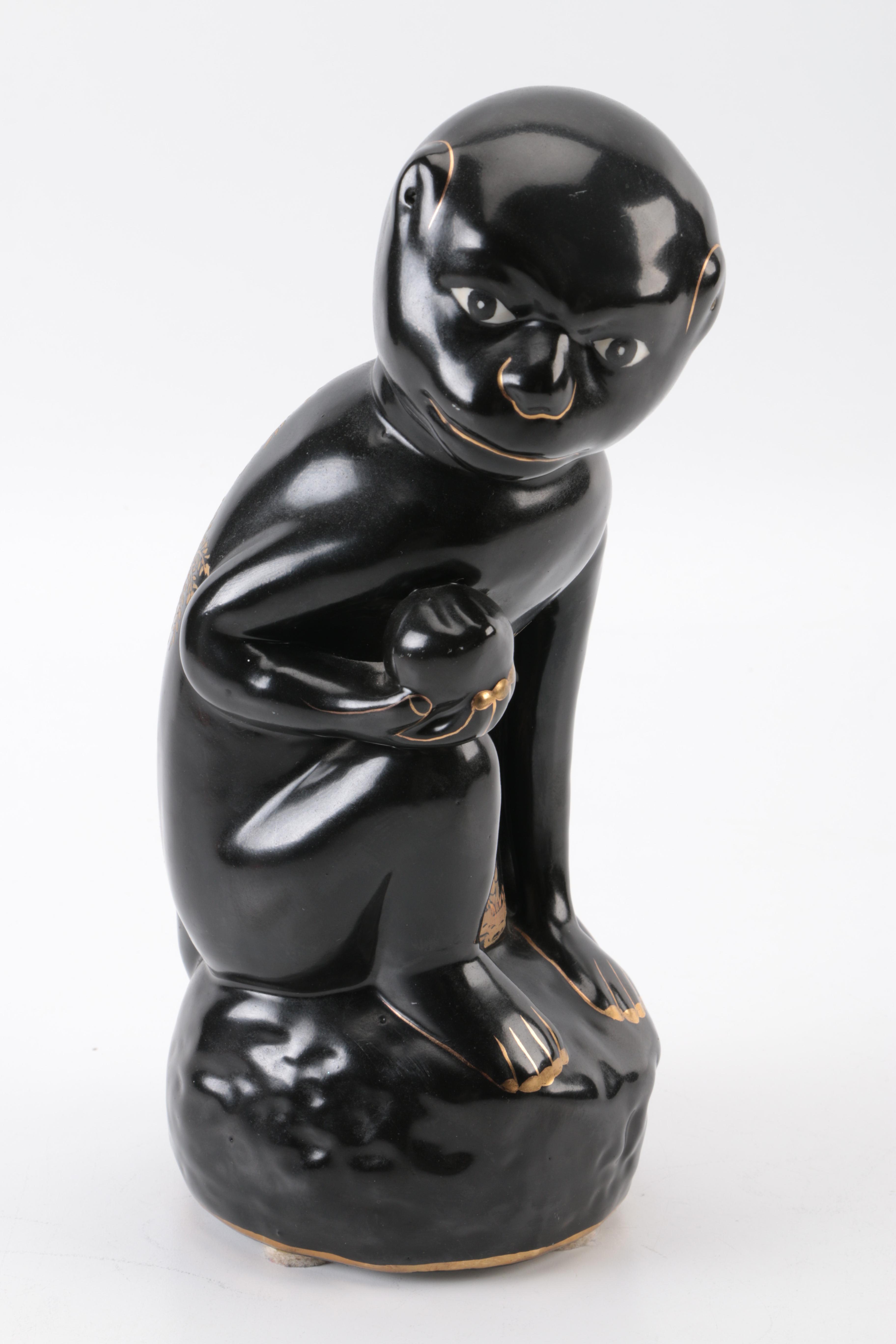 Chinese Monkey Figurine