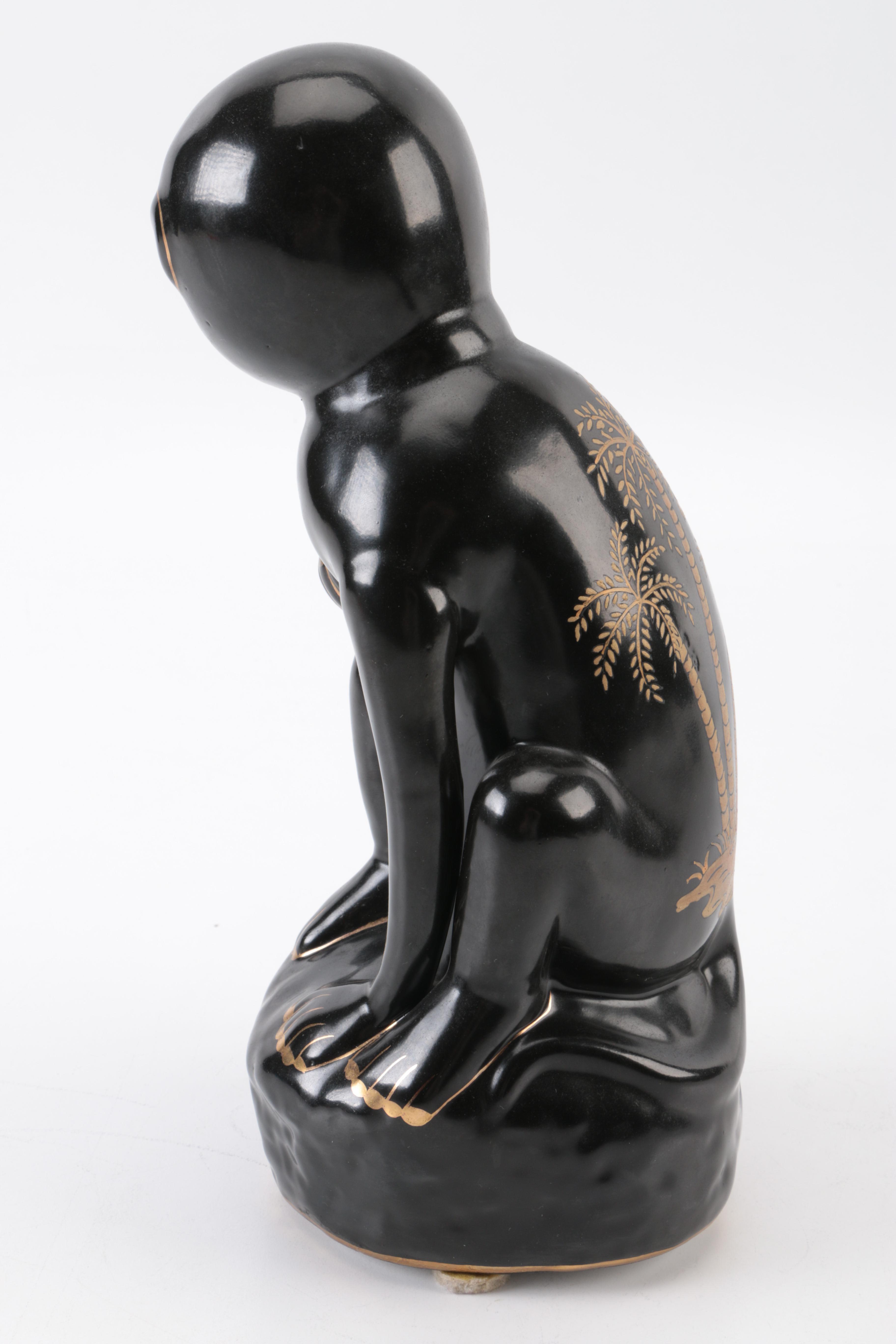 Chinese Monkey Figurine