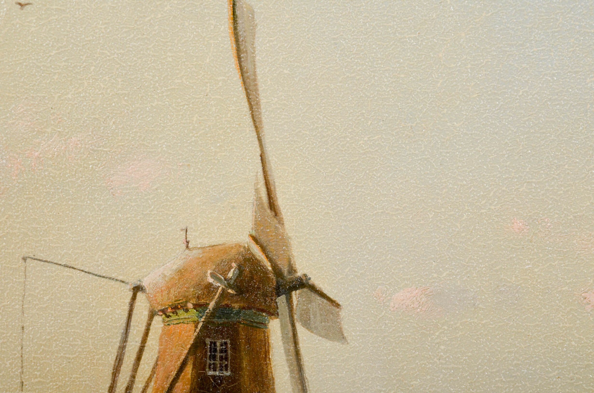 Johannes Duntze Original 1894 Dutch Landscape Oil on Canvas