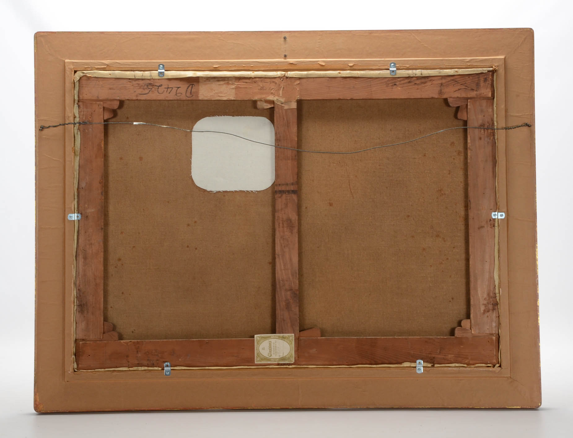 Johannes Duntze Original 1894 Dutch Landscape Oil on Canvas