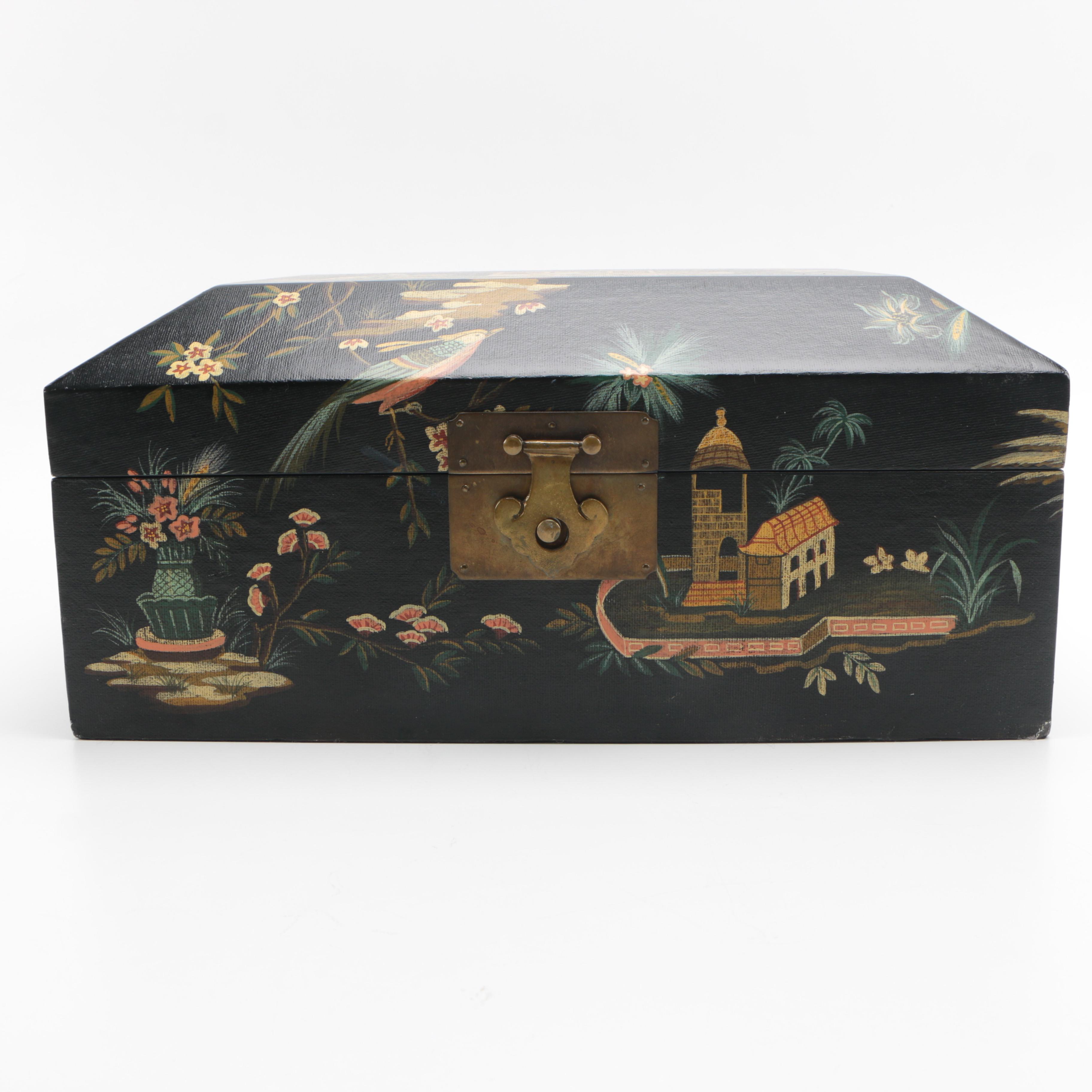 Chinese Style Wooden Box