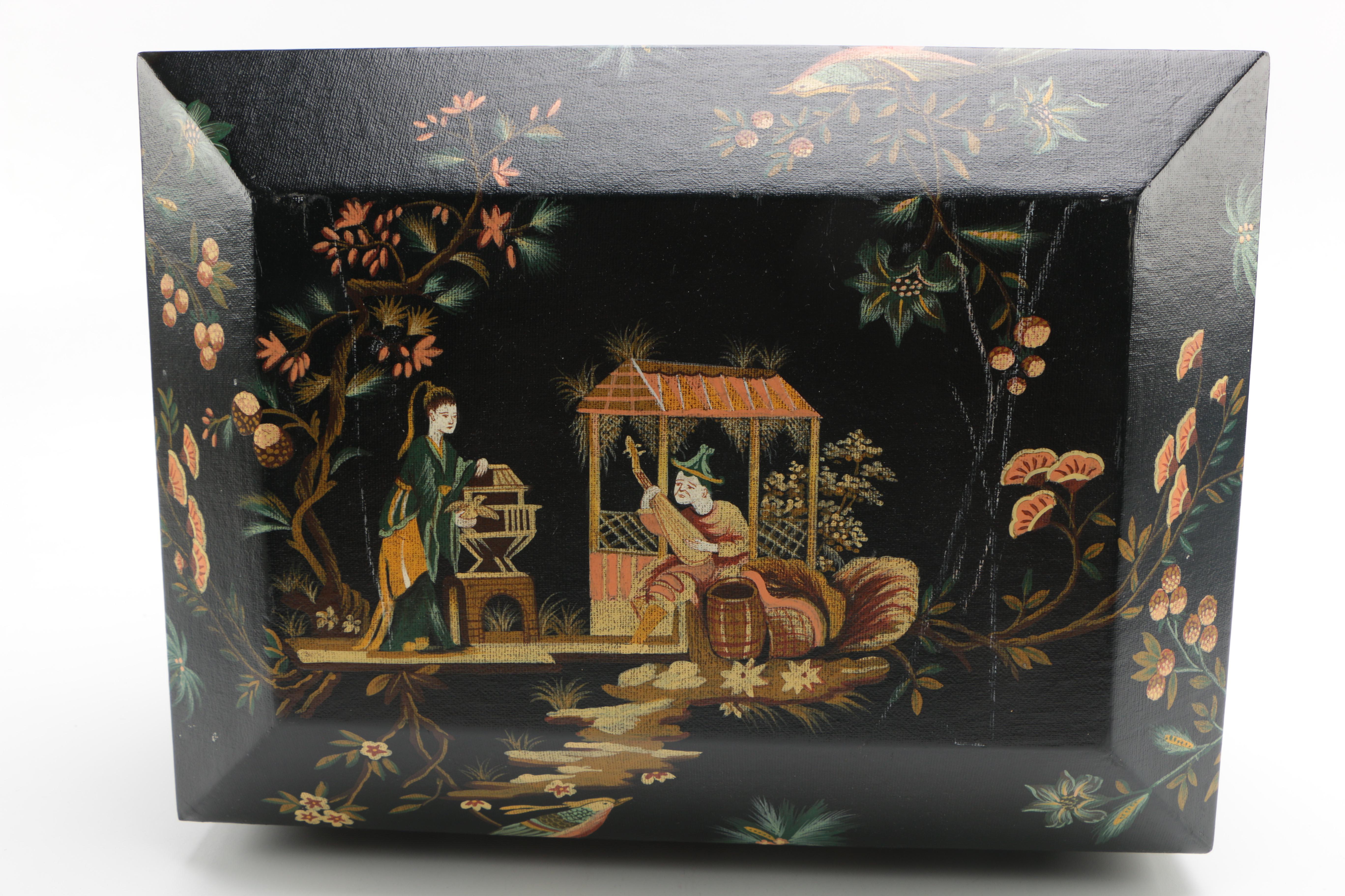 Chinese Style Wooden Box