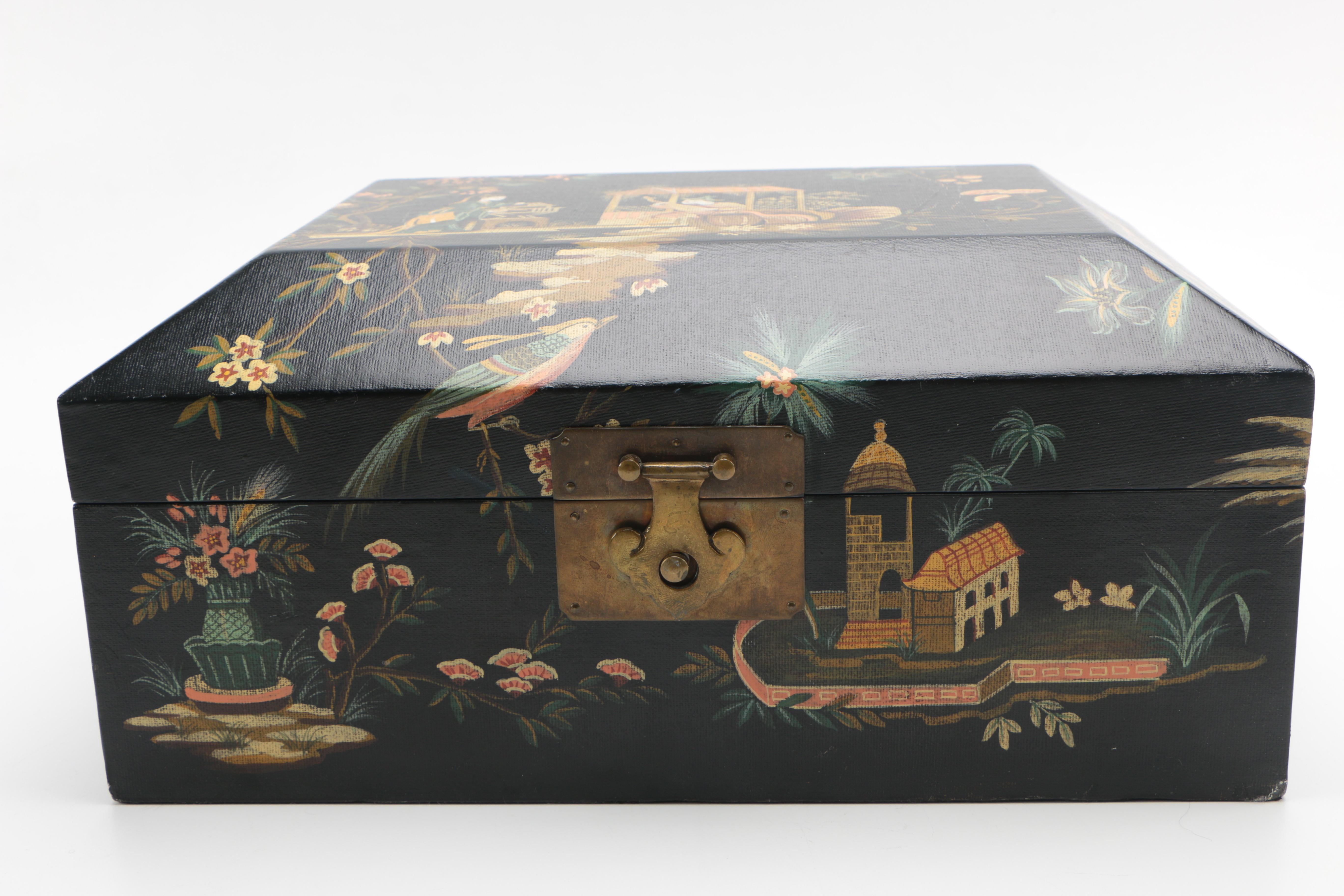 Chinese Style Wooden Box