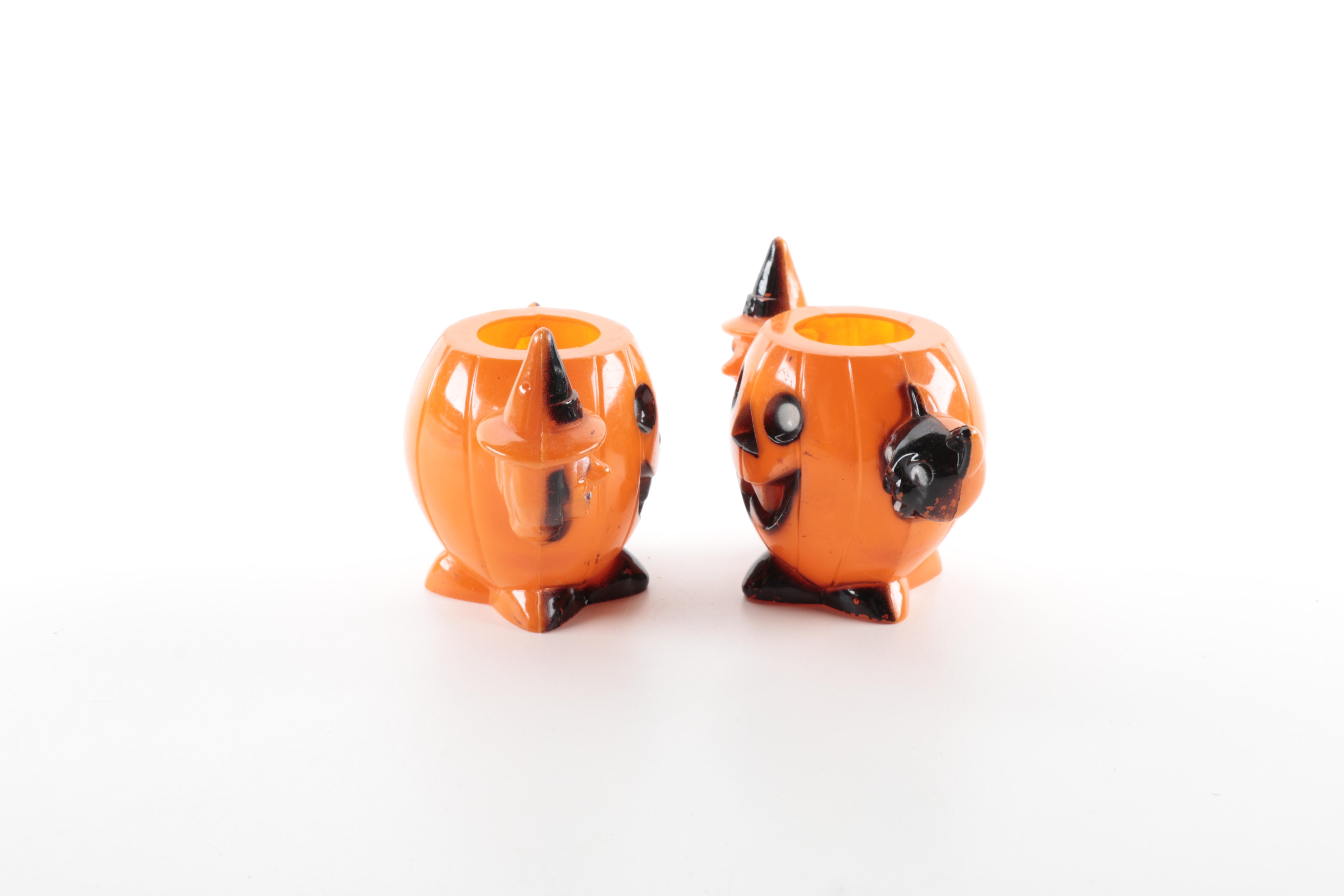 Vintage Zook the Clown Pull Toys and Halloween Decor