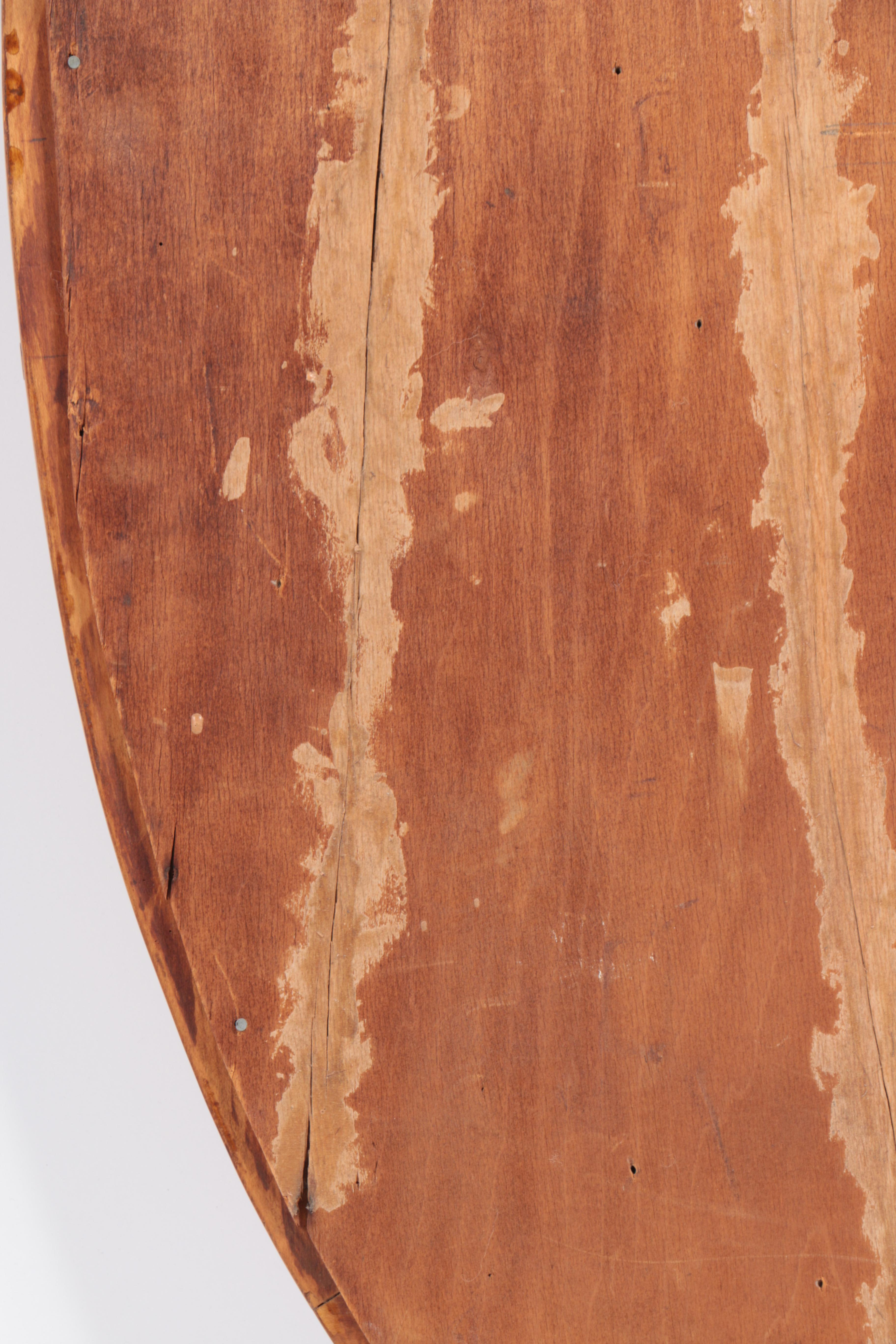 Wood Framed Oval Wall Mirrors