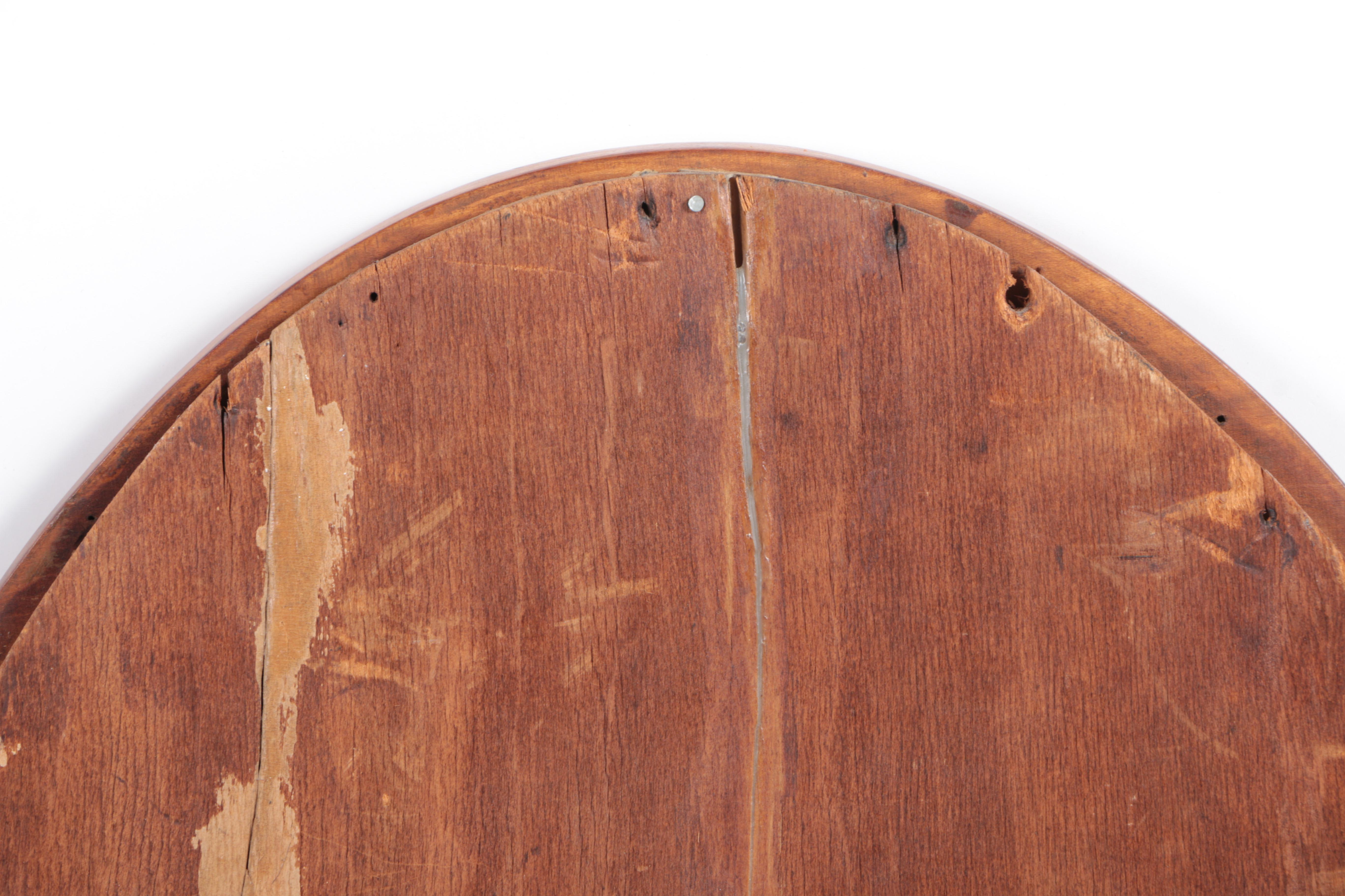 Wood Framed Oval Wall Mirrors