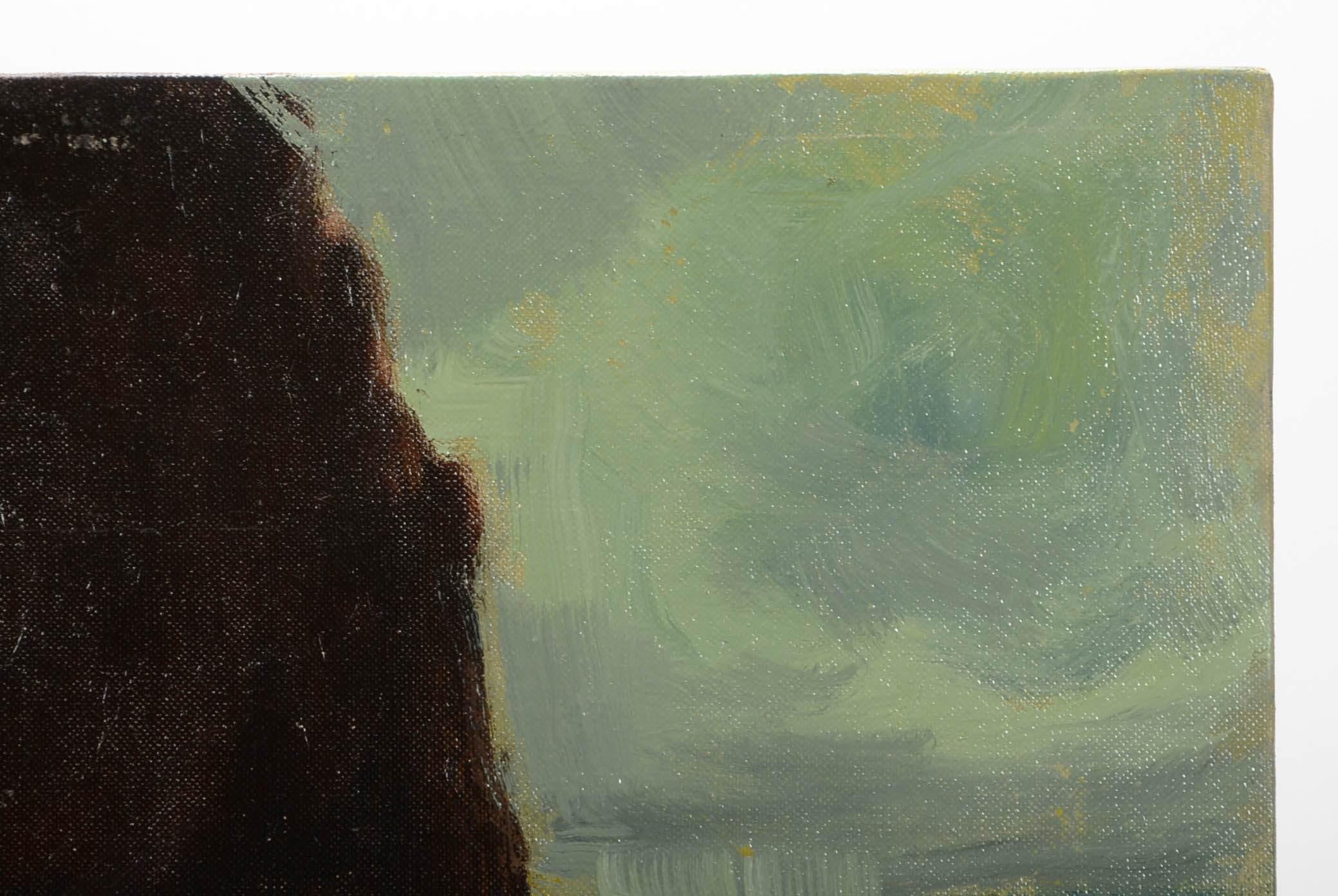 Carl Zimmerman Original Oil on Academy Board Seascape Painting