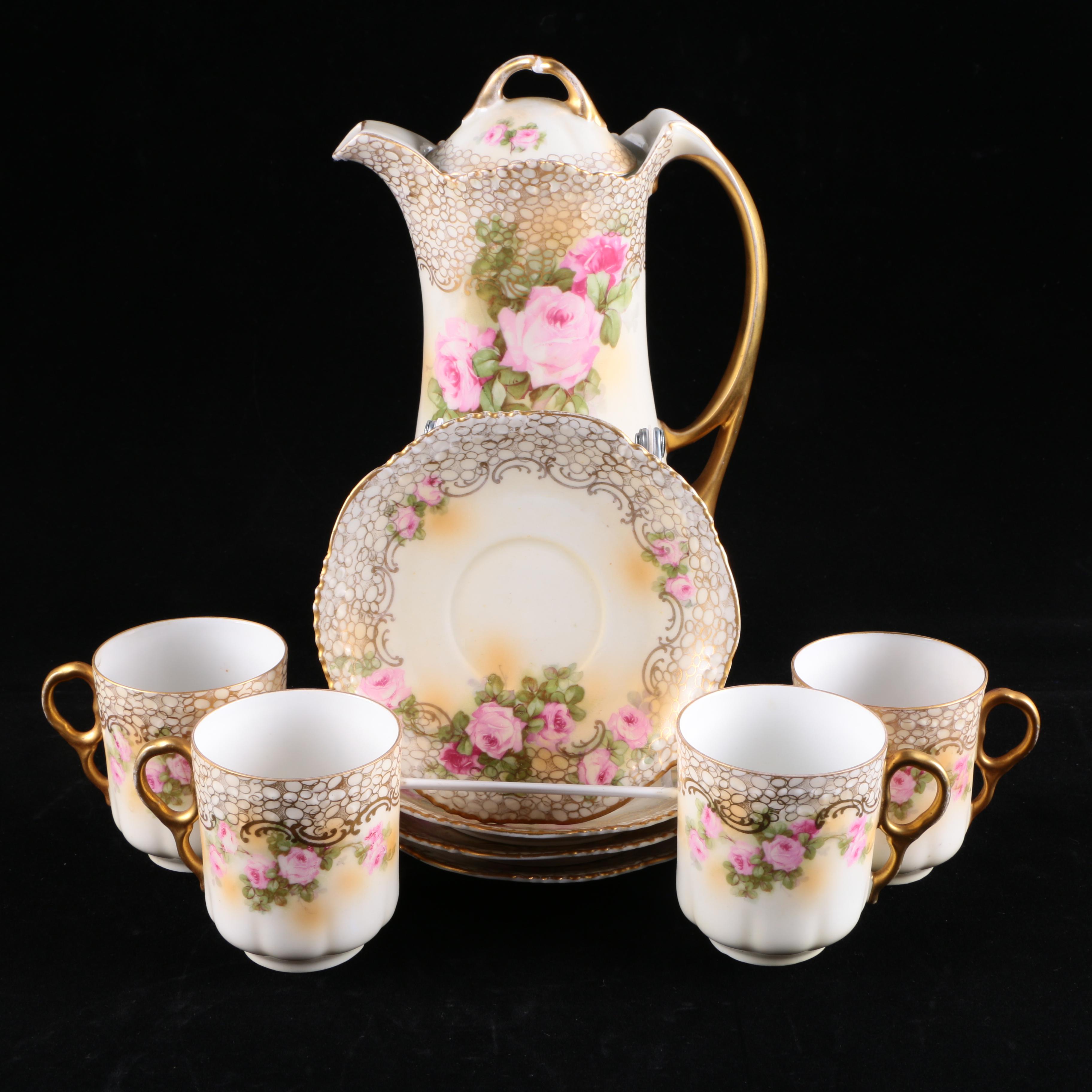 PB & Wurttemberg Porcelain Tea Set