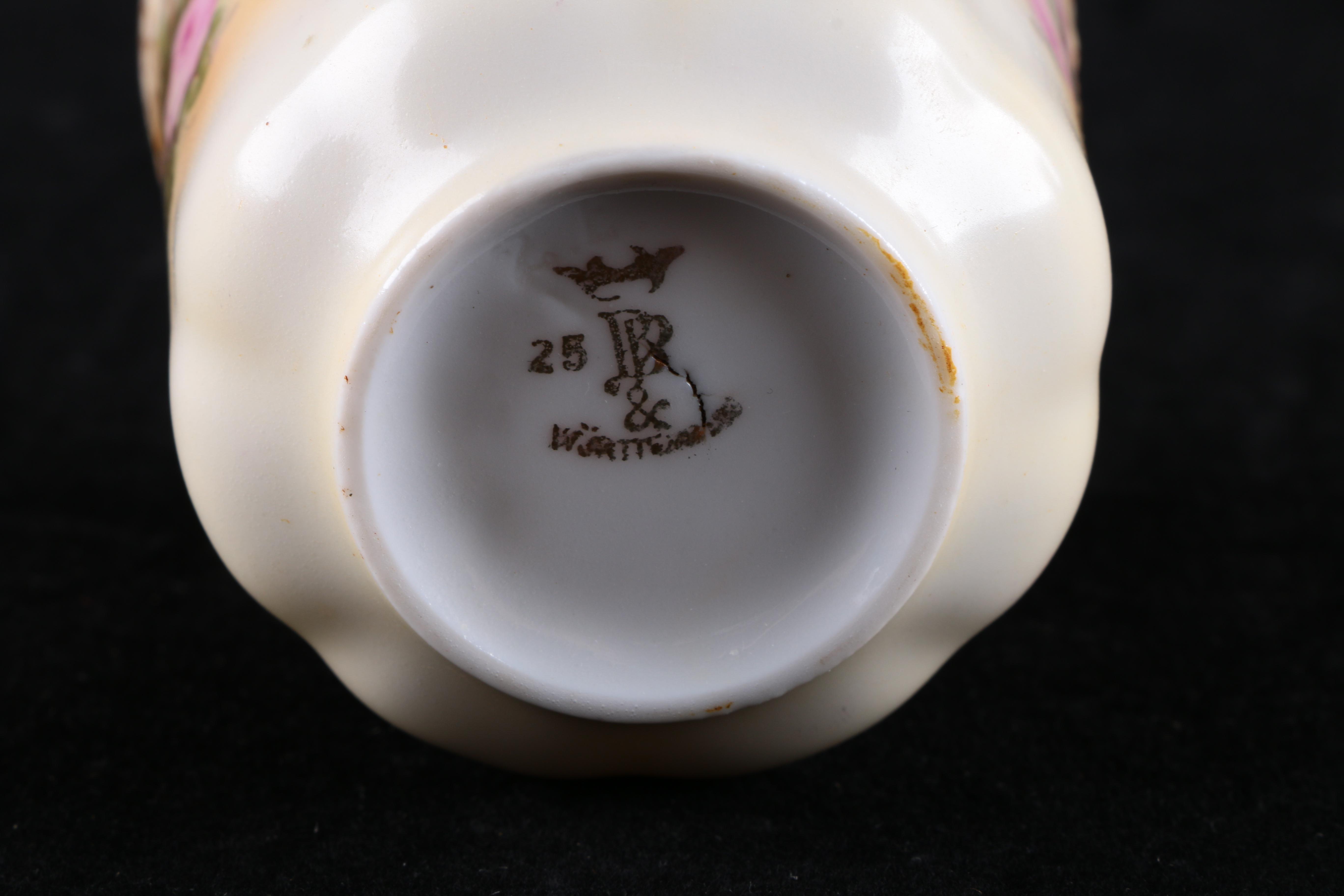 PB & Wurttemberg Porcelain Tea Set