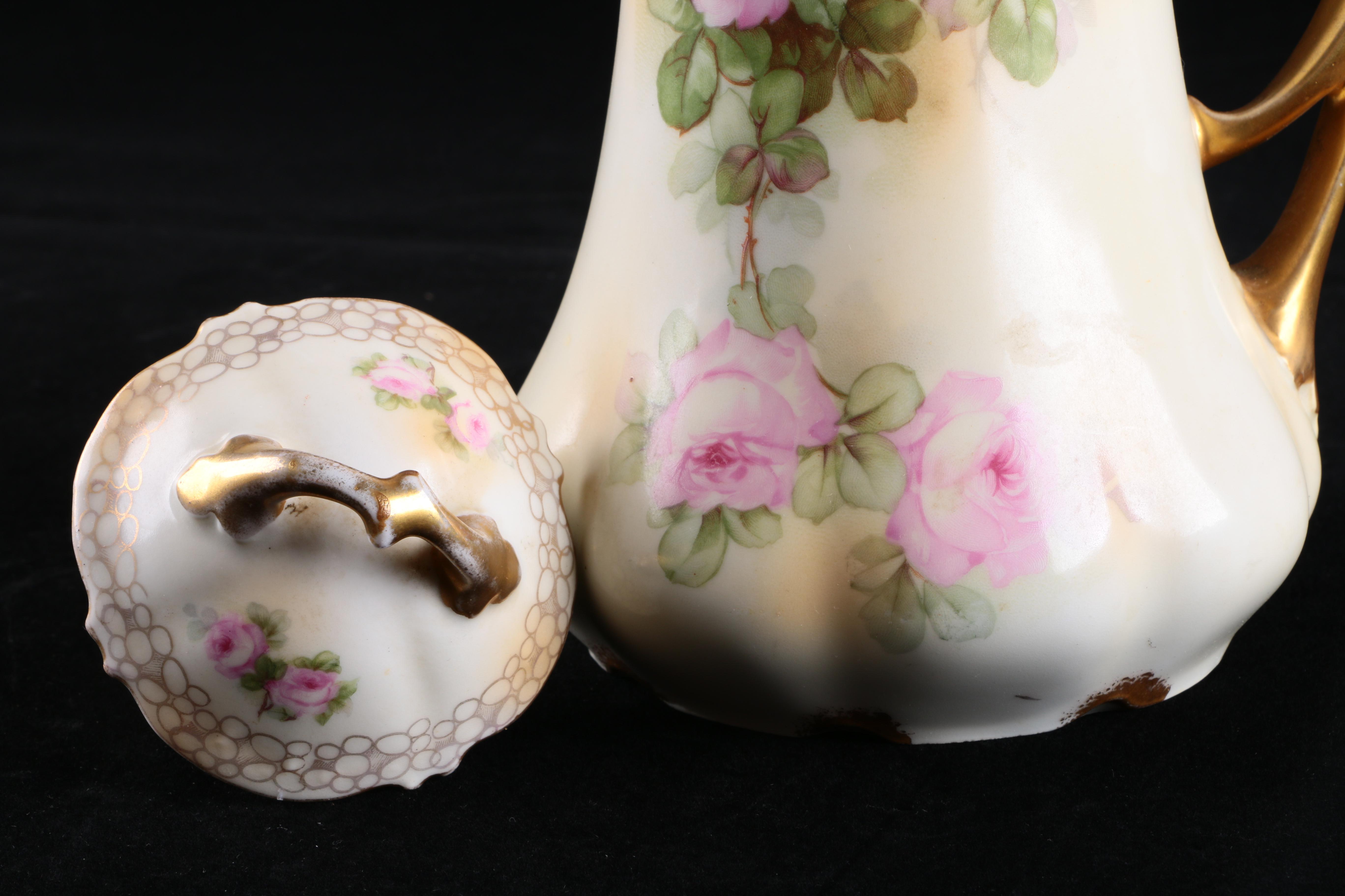 PB & Wurttemberg Porcelain Tea Set