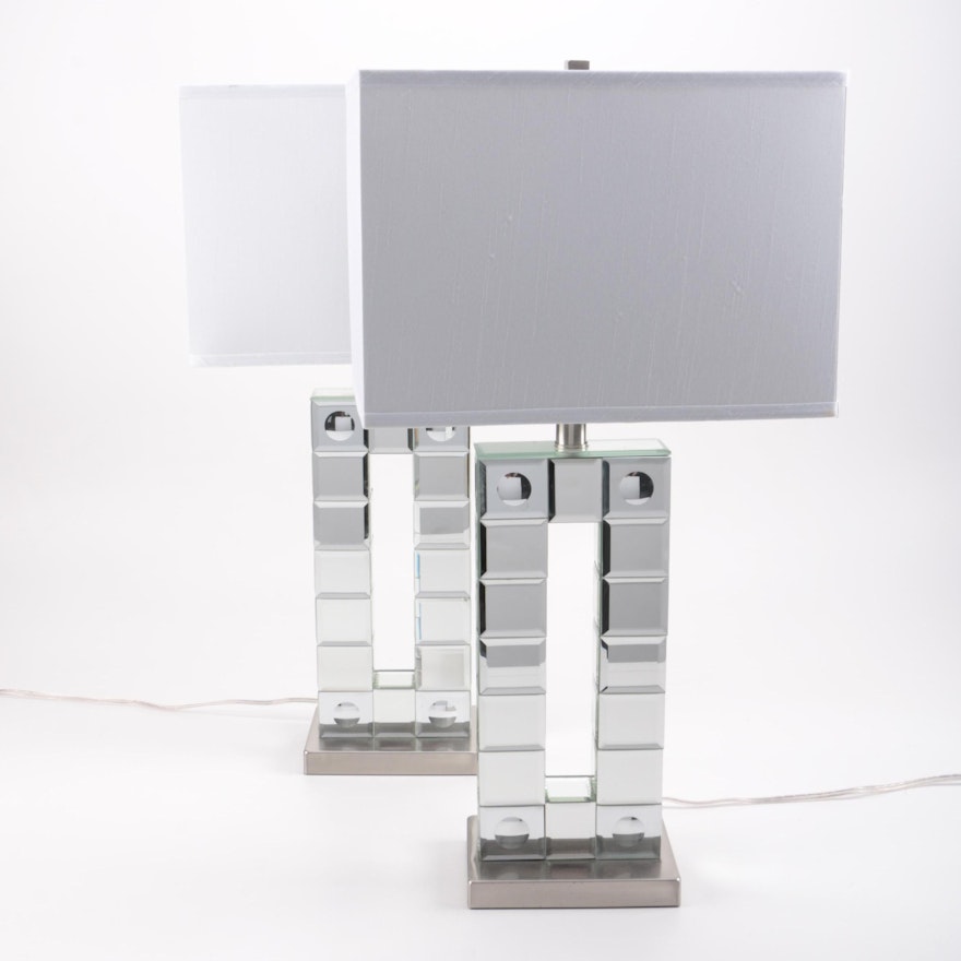 Stainless Steel Lamps With Shades