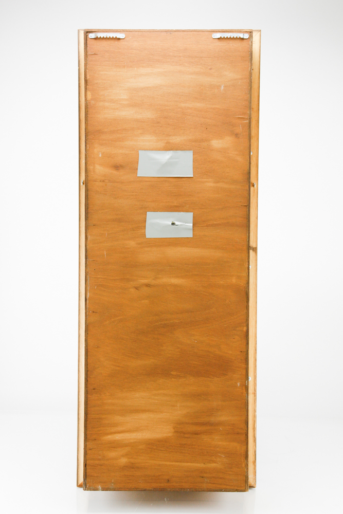 Indonesian Wayang Golek Puppet in Shadow Box Frame