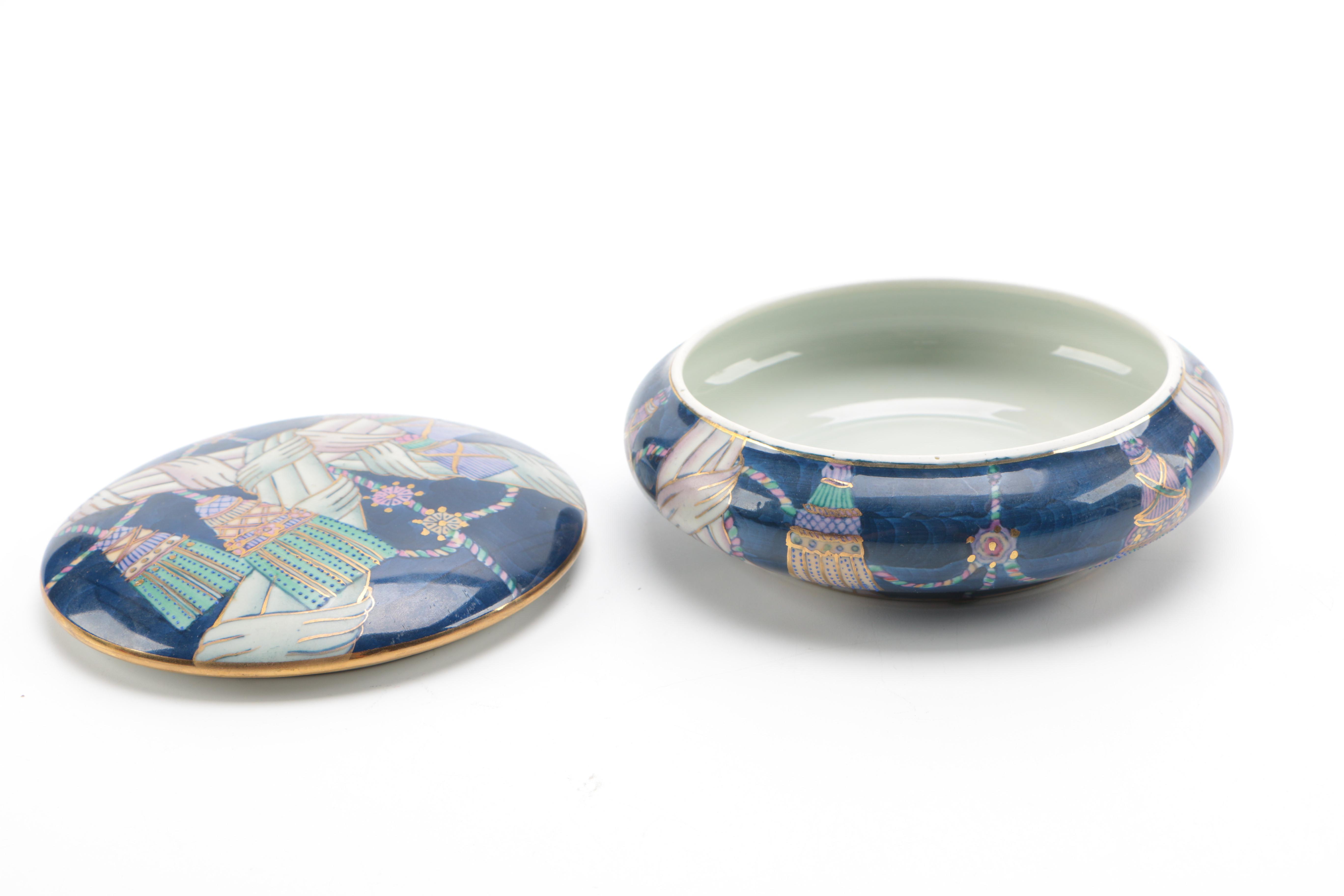 Vintage Oklahoma Importing Company Trinket Dish