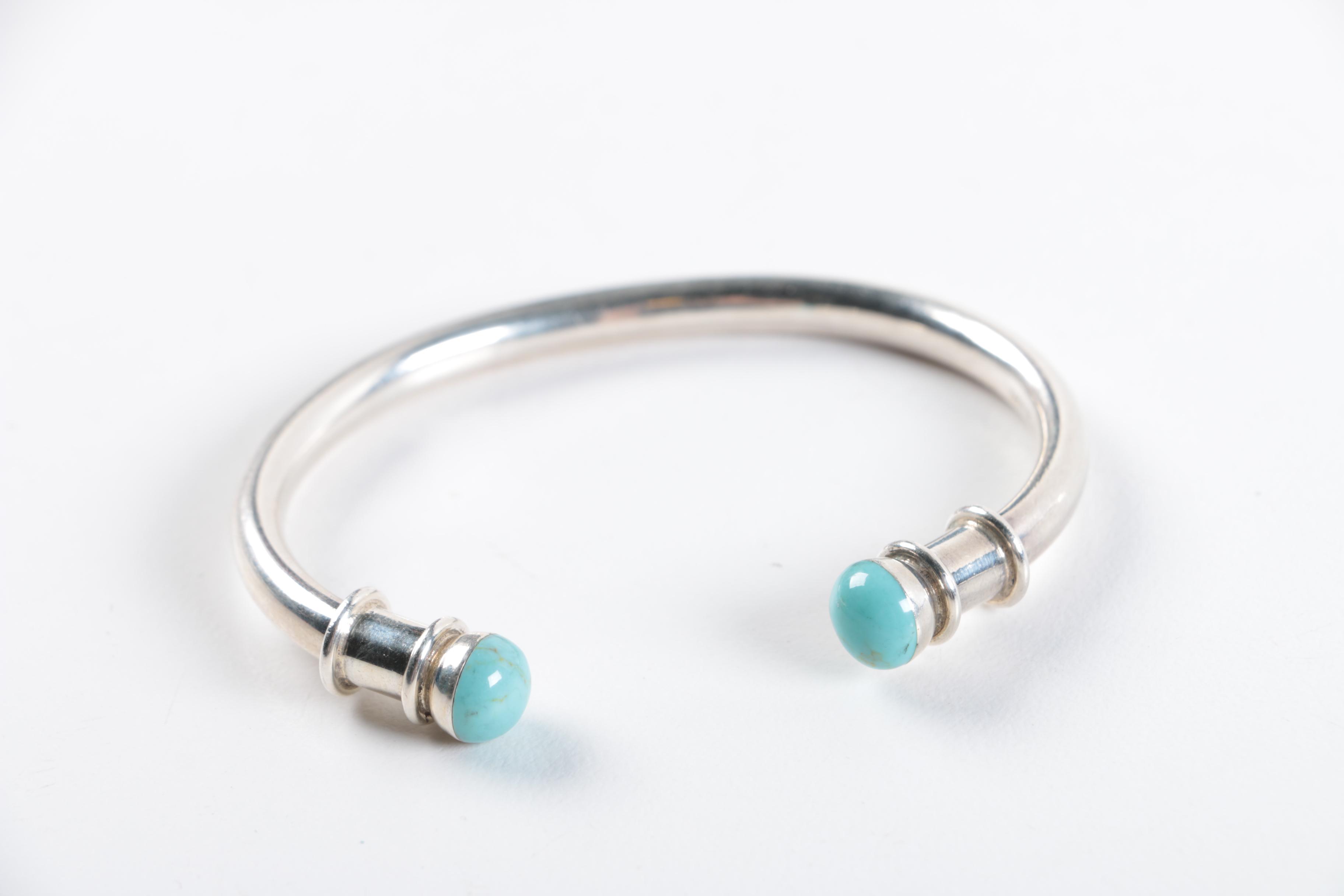 Sterling Silver Jewelry Including Taxco