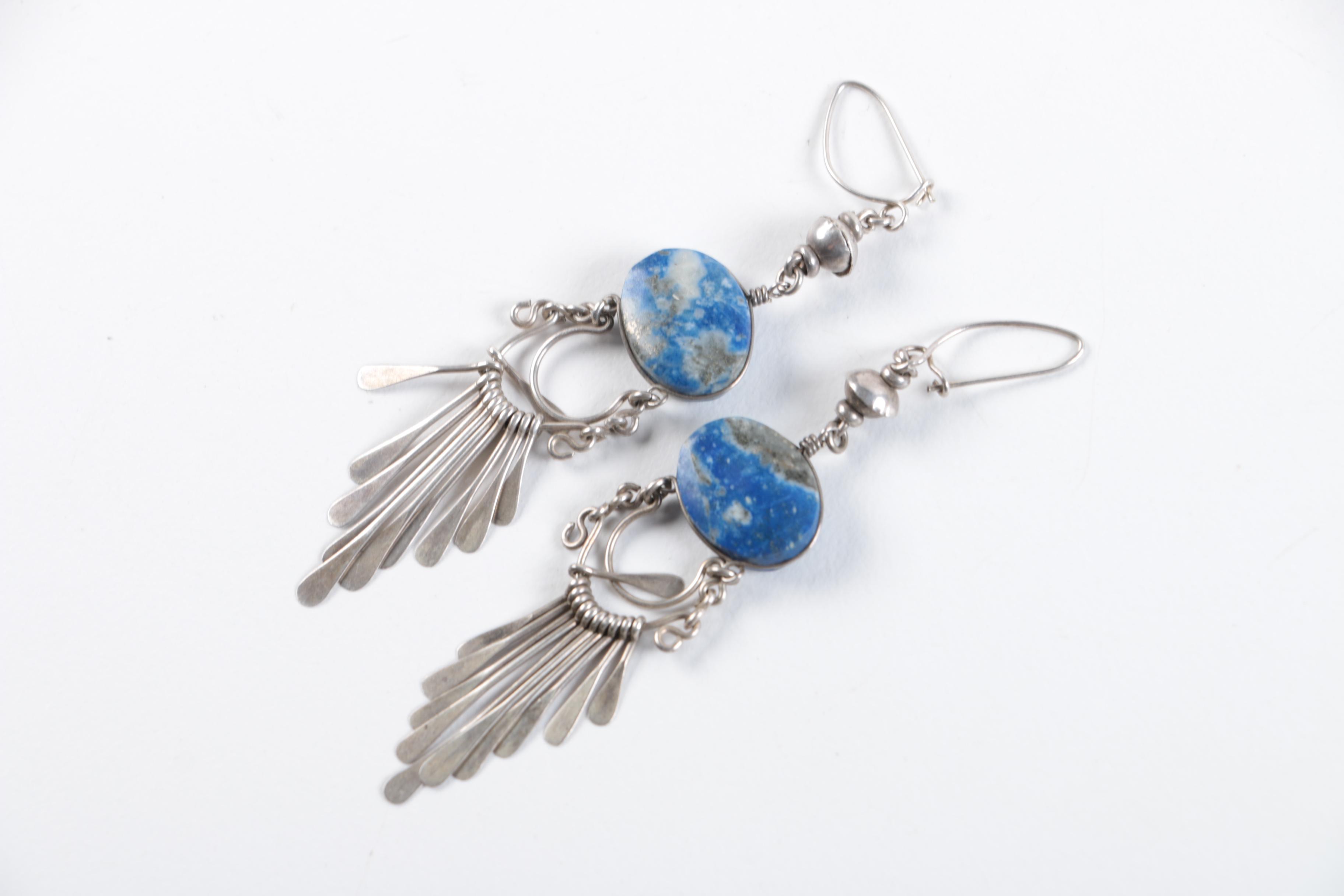 Sterling Silver Jewelry Including Taxco