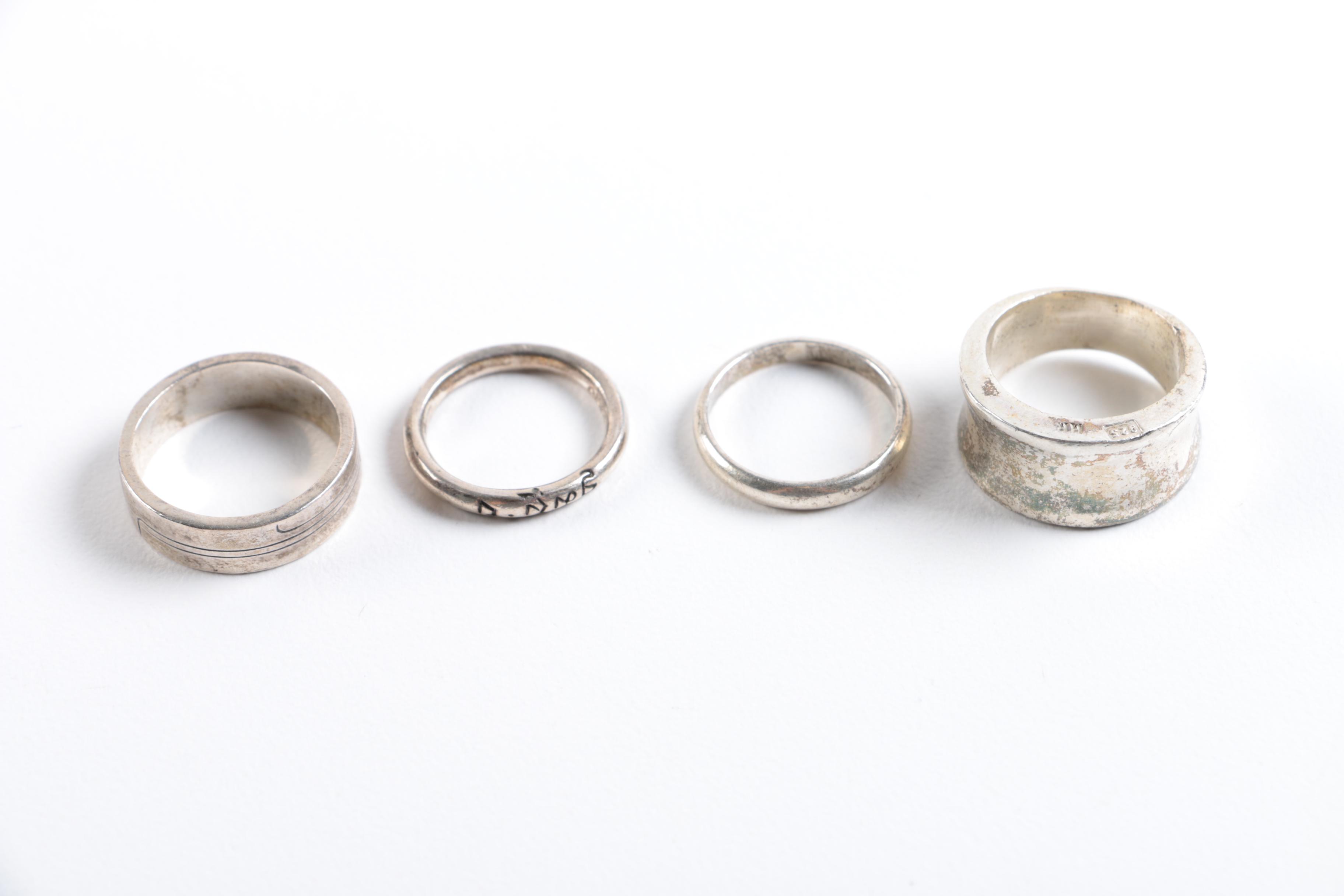 Sterling Silver Jewelry Including Taxco