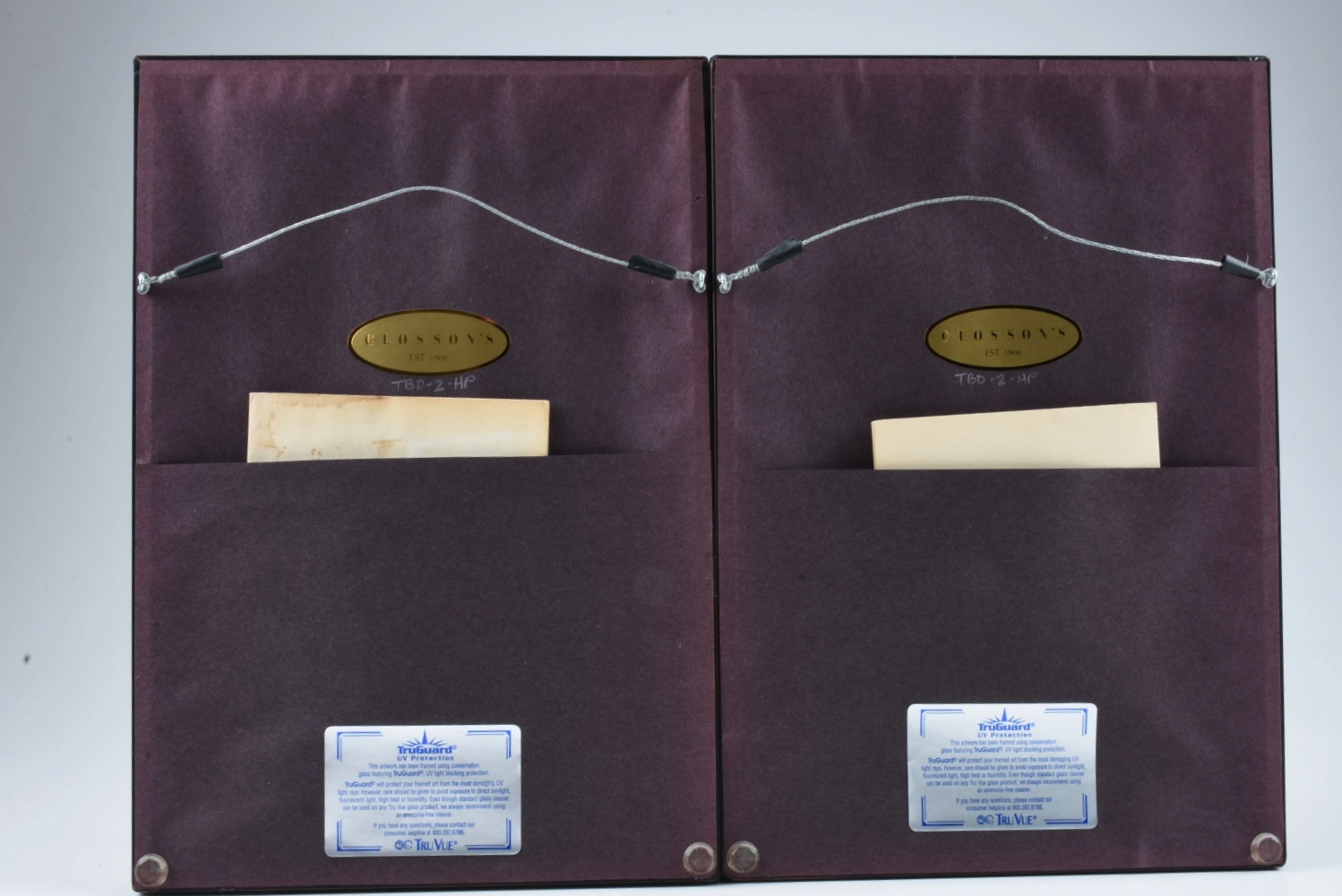 Pair of Paul Jacoulet Woodblock Prints on Paper "Le Nid: Corée." and "Le Bonze Errant Corée"