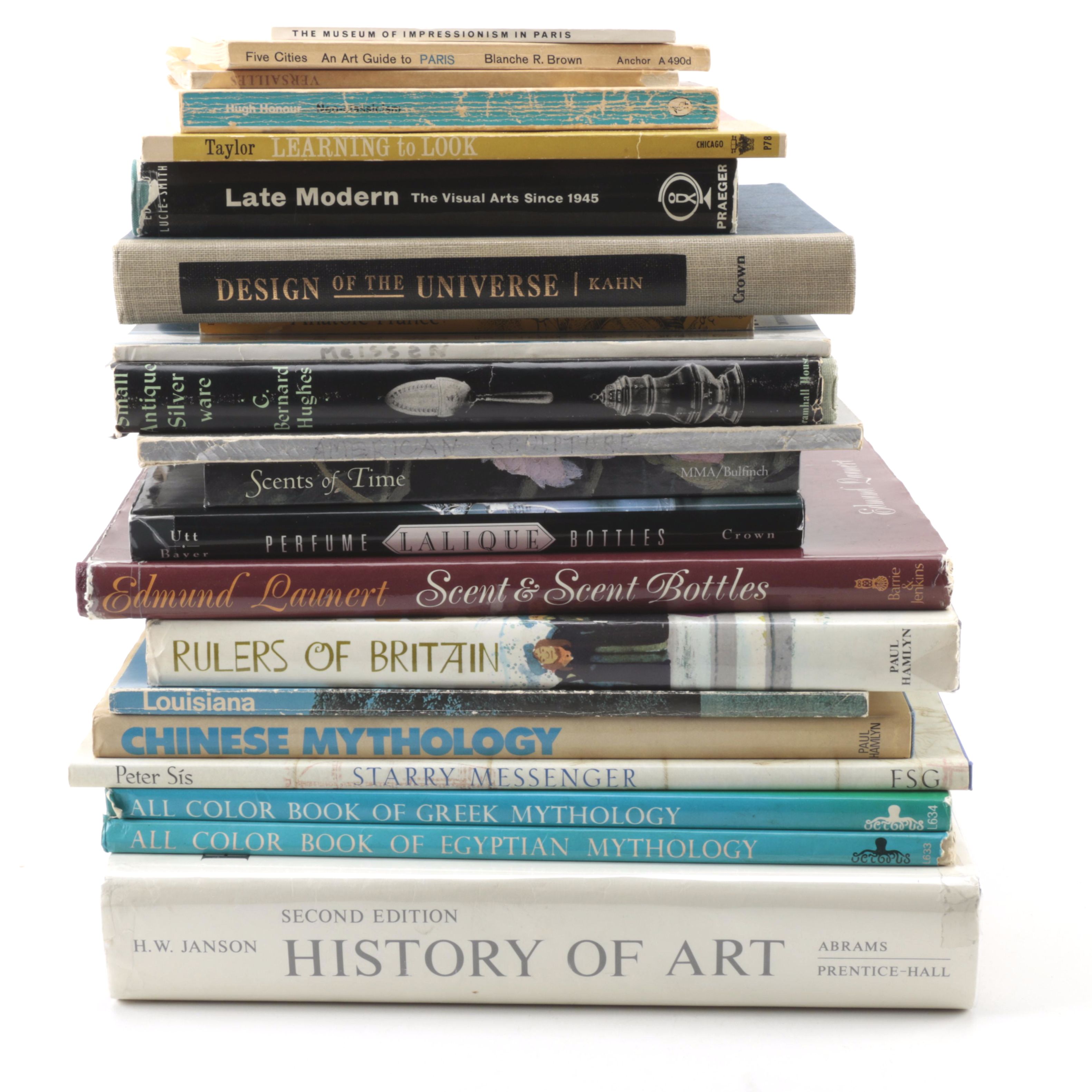 Assortment of Twenty Art, History and Antique Related Books