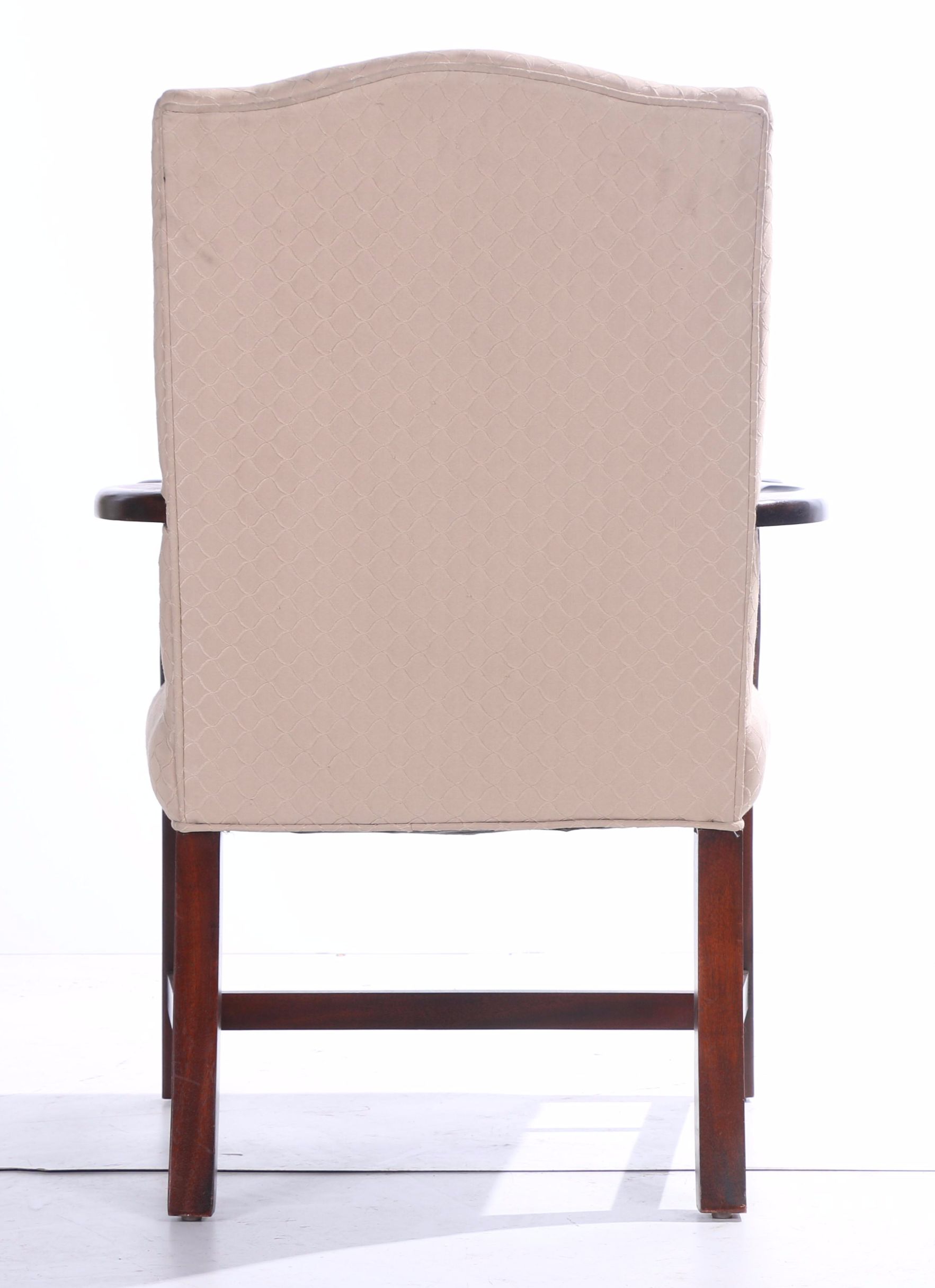 Federal Style Upholstered Lolling Chair