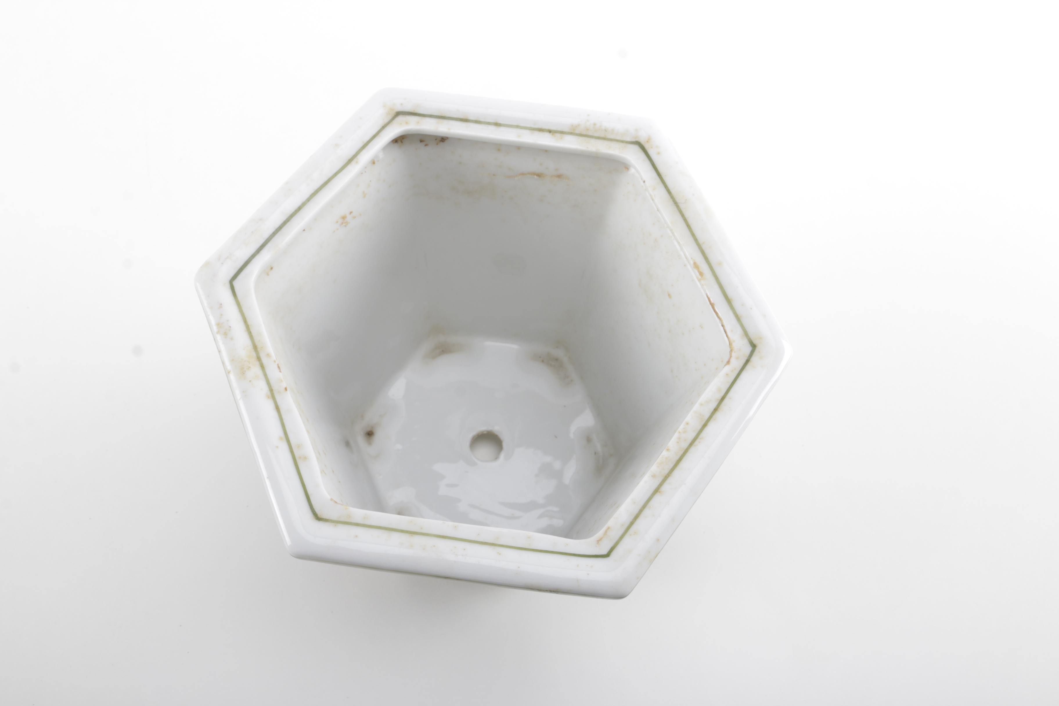 Ceramic East Asian Inspired Planter