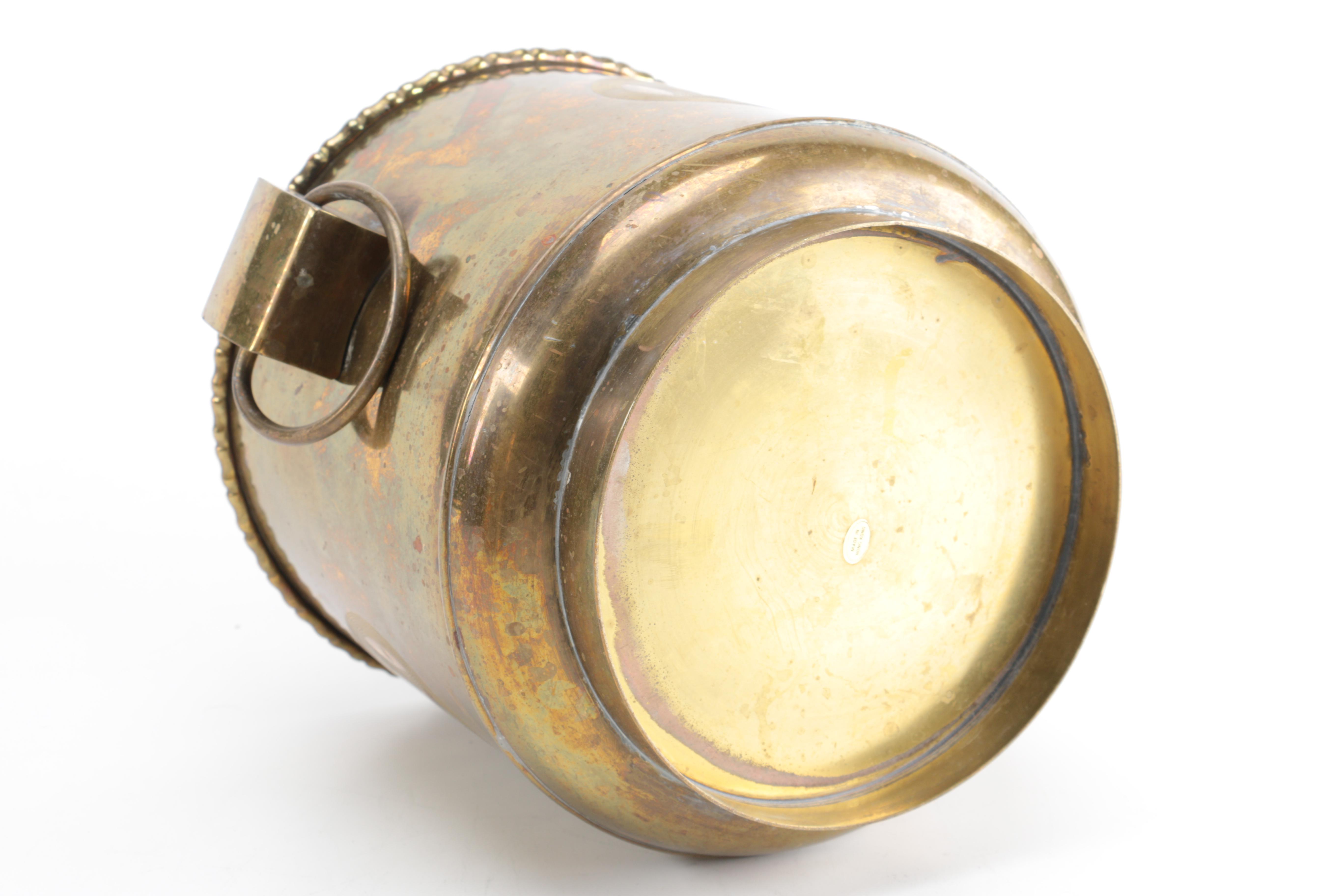 Brass Tone Planters and Pots