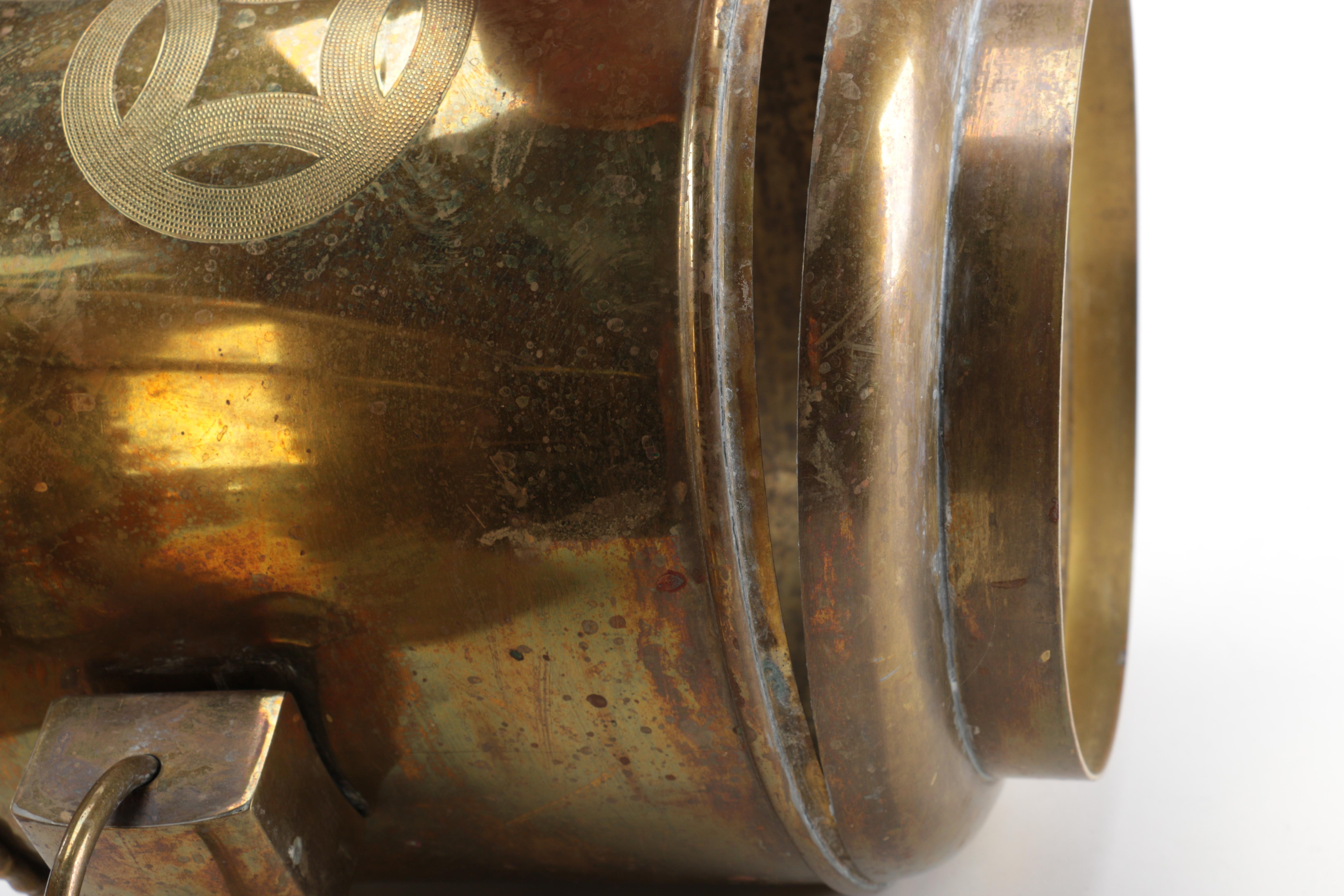 Brass Tone Planters and Pots