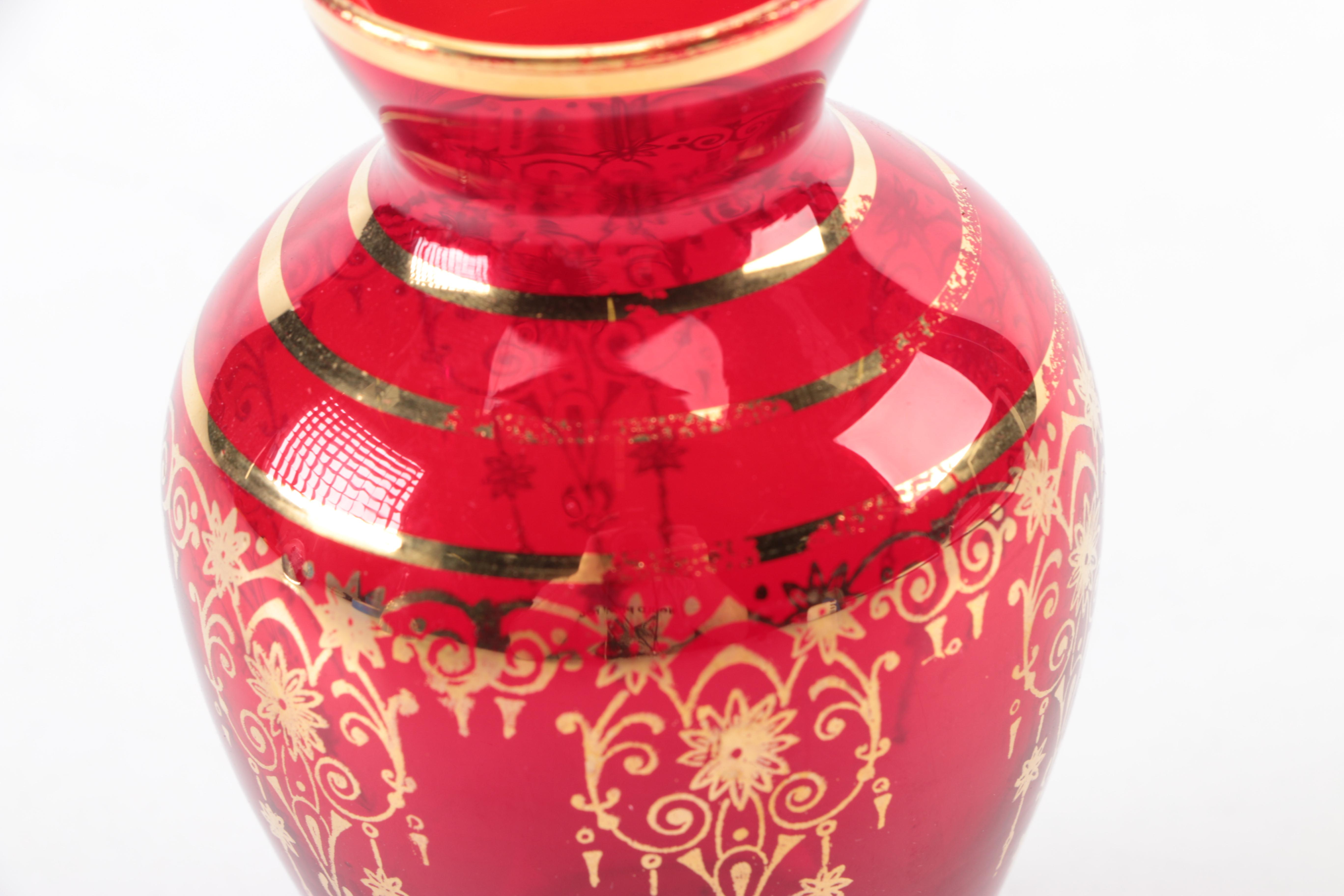 Art Glass Decor Including a Continental Paperweight