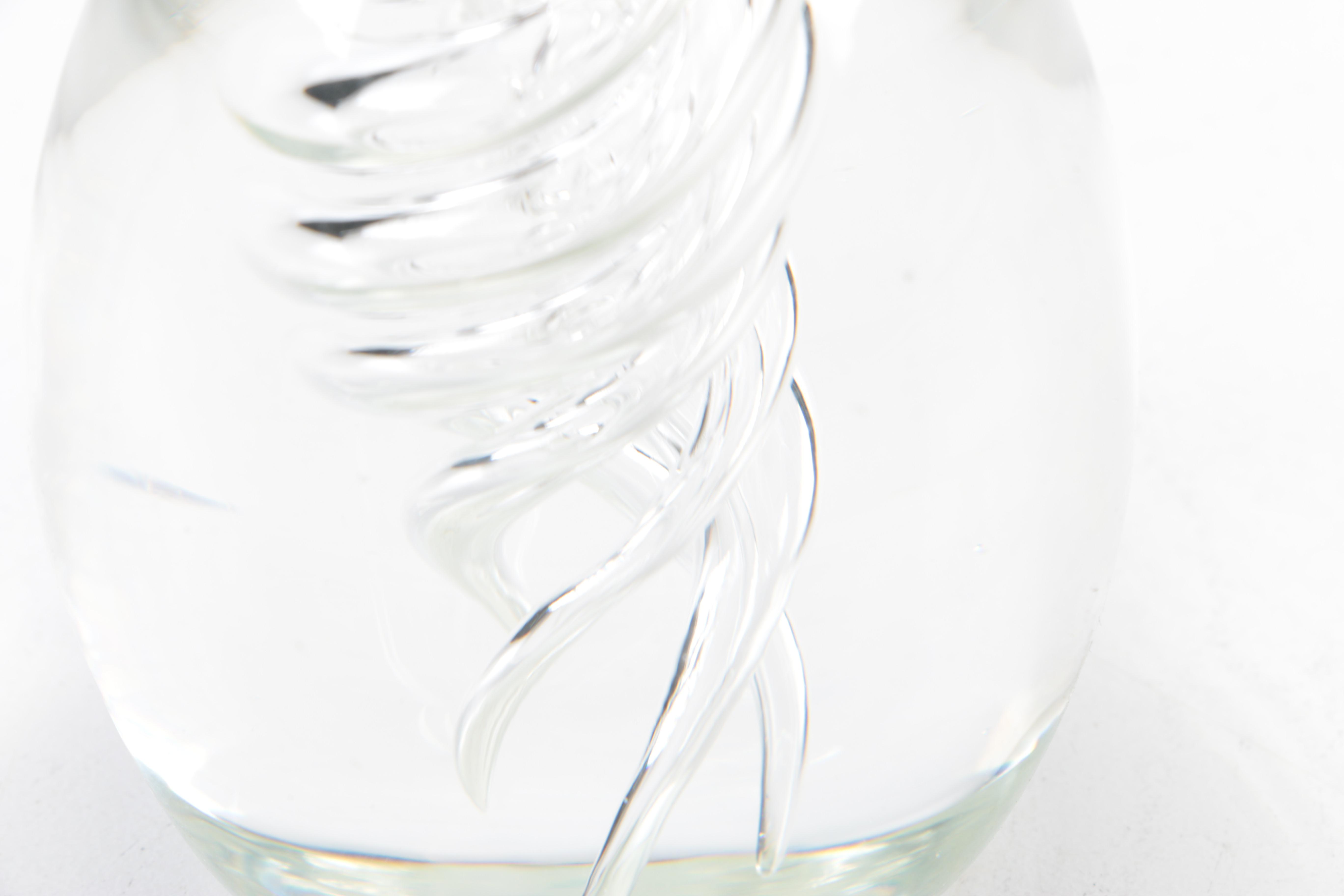 Art Glass Decor Including a Continental Paperweight