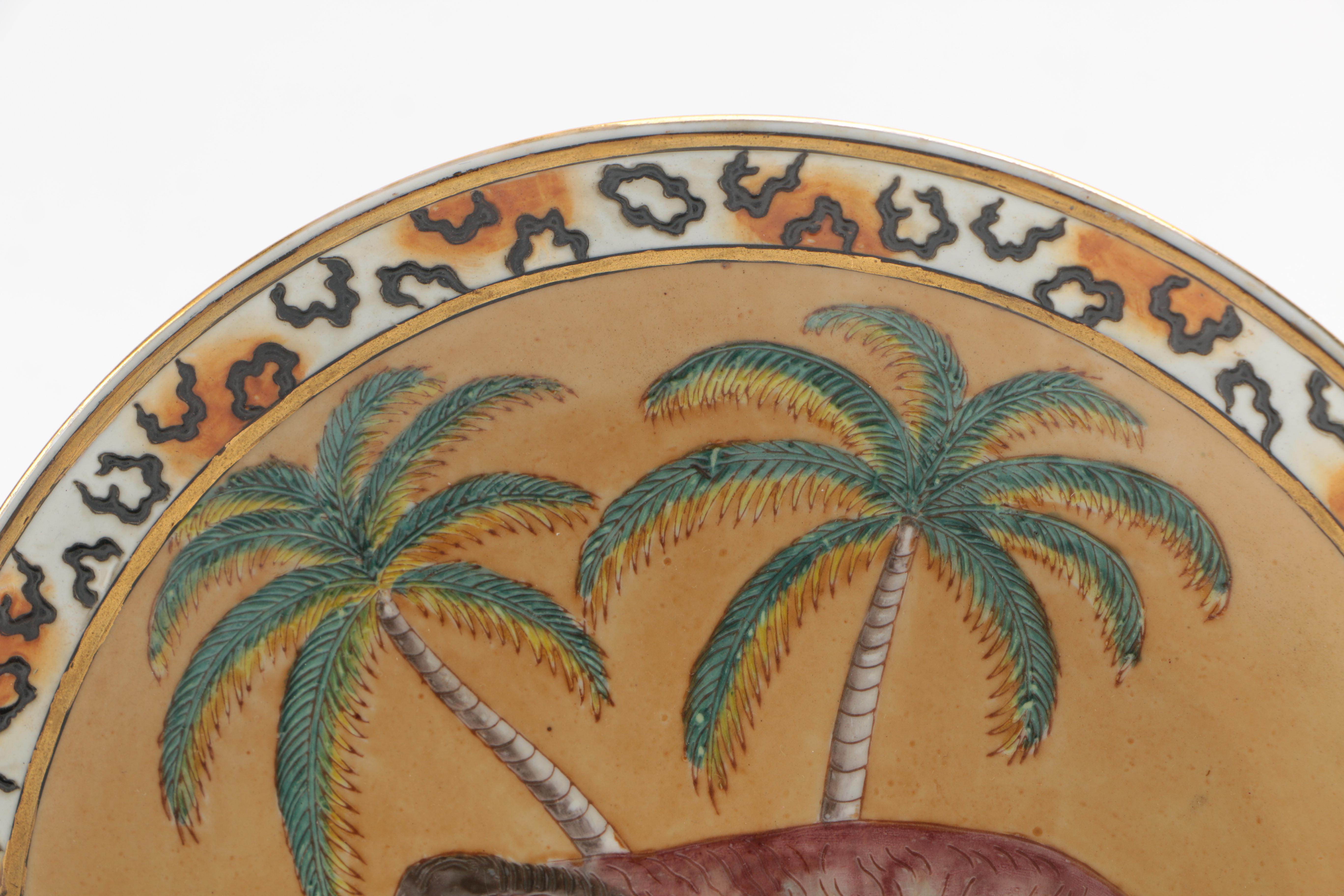 Handpainted Decorative Porcelain Plates Including "Gold Imari"