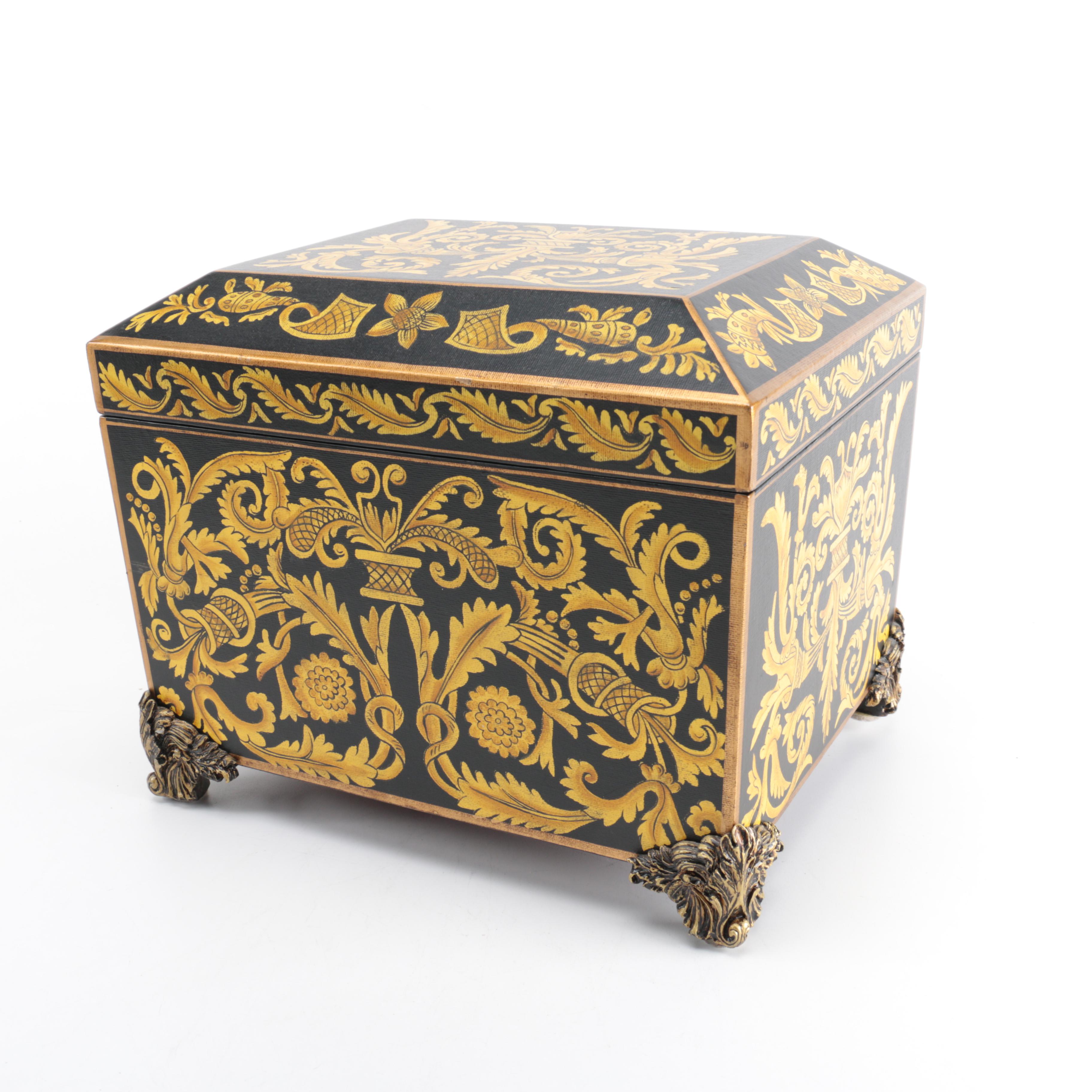 Decorative Wooden Trinket Box