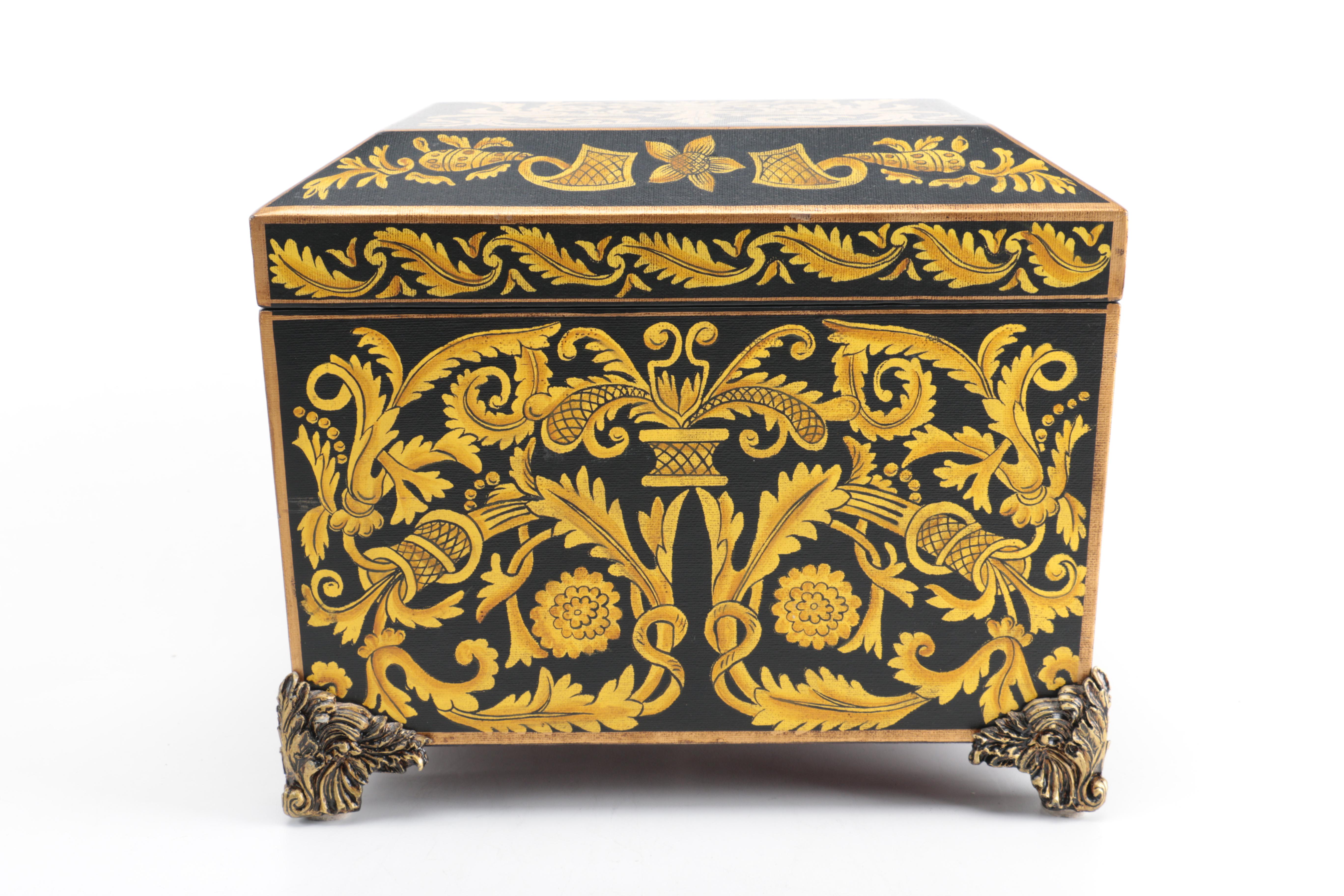 Decorative Wooden Trinket Box