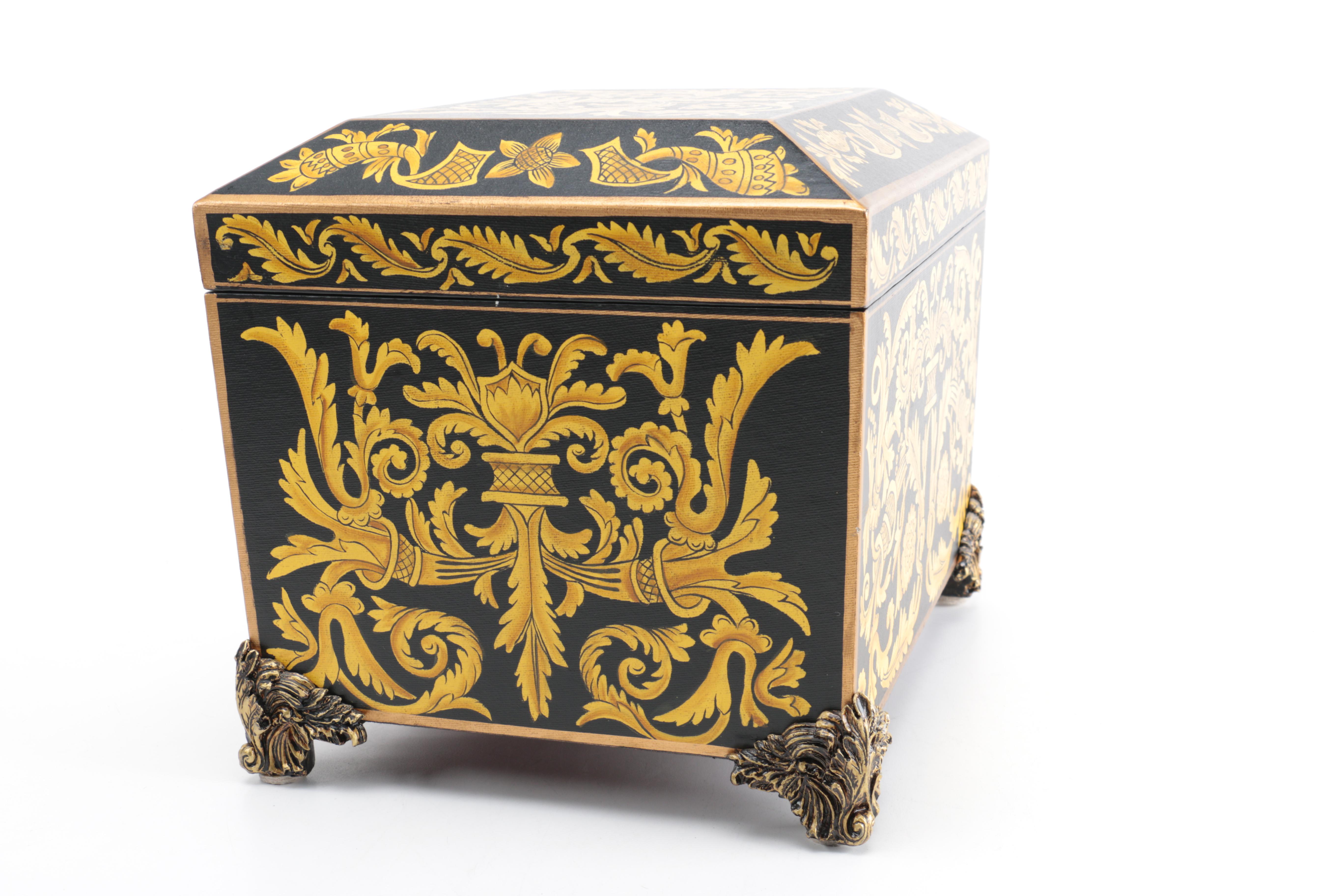 Decorative Wooden Trinket Box