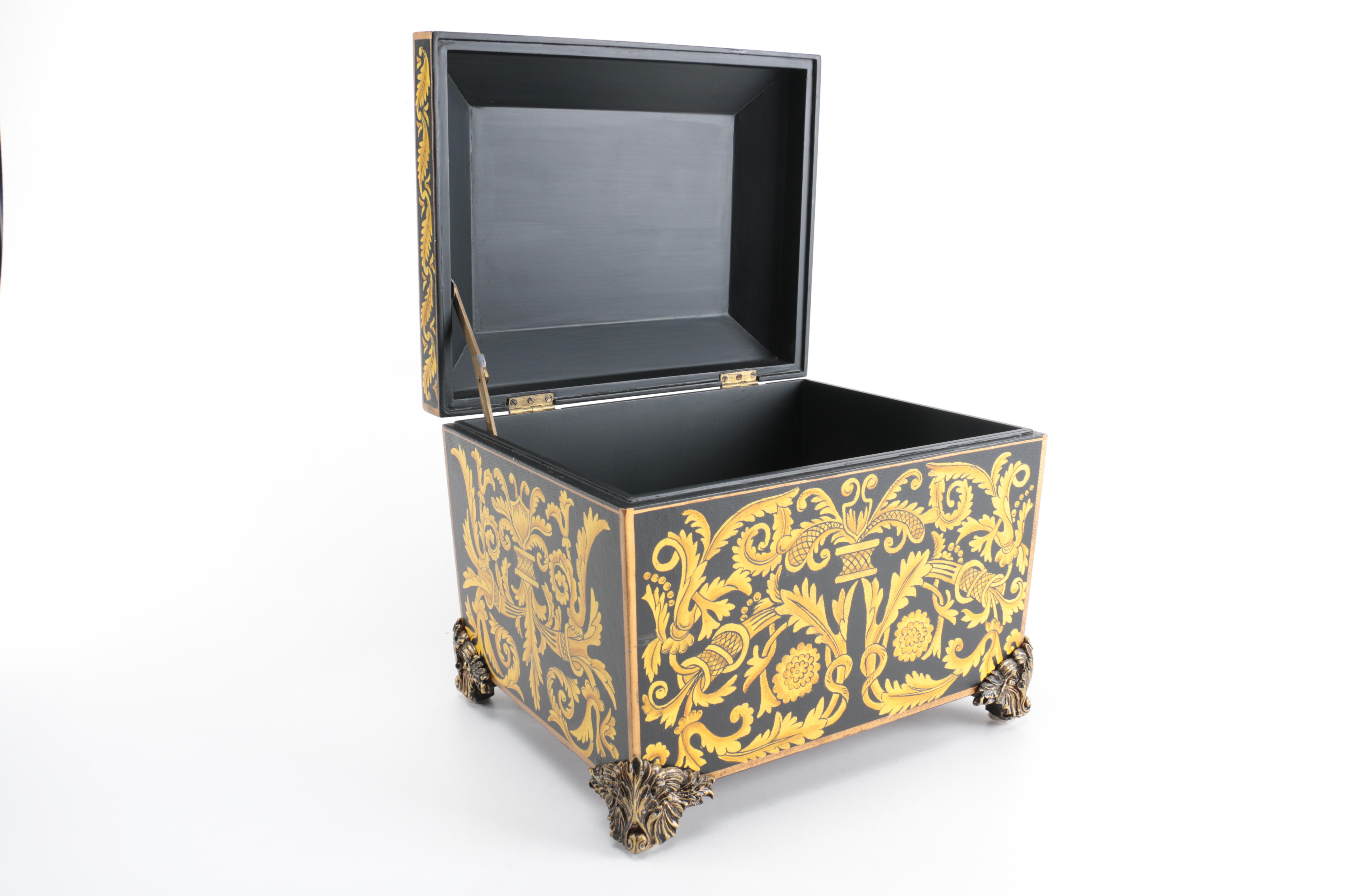 Decorative Wooden Trinket Box