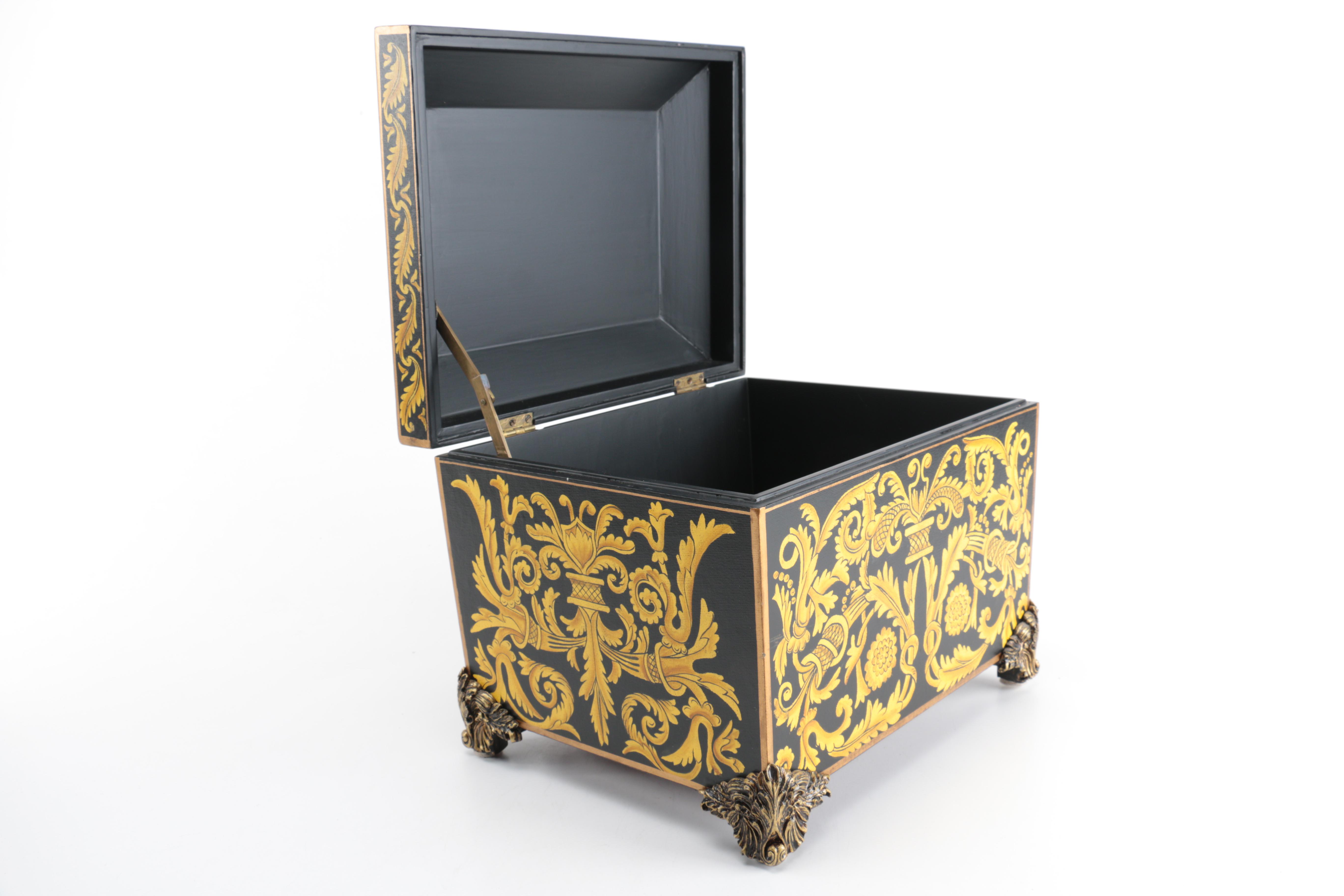 Decorative Wooden Trinket Box