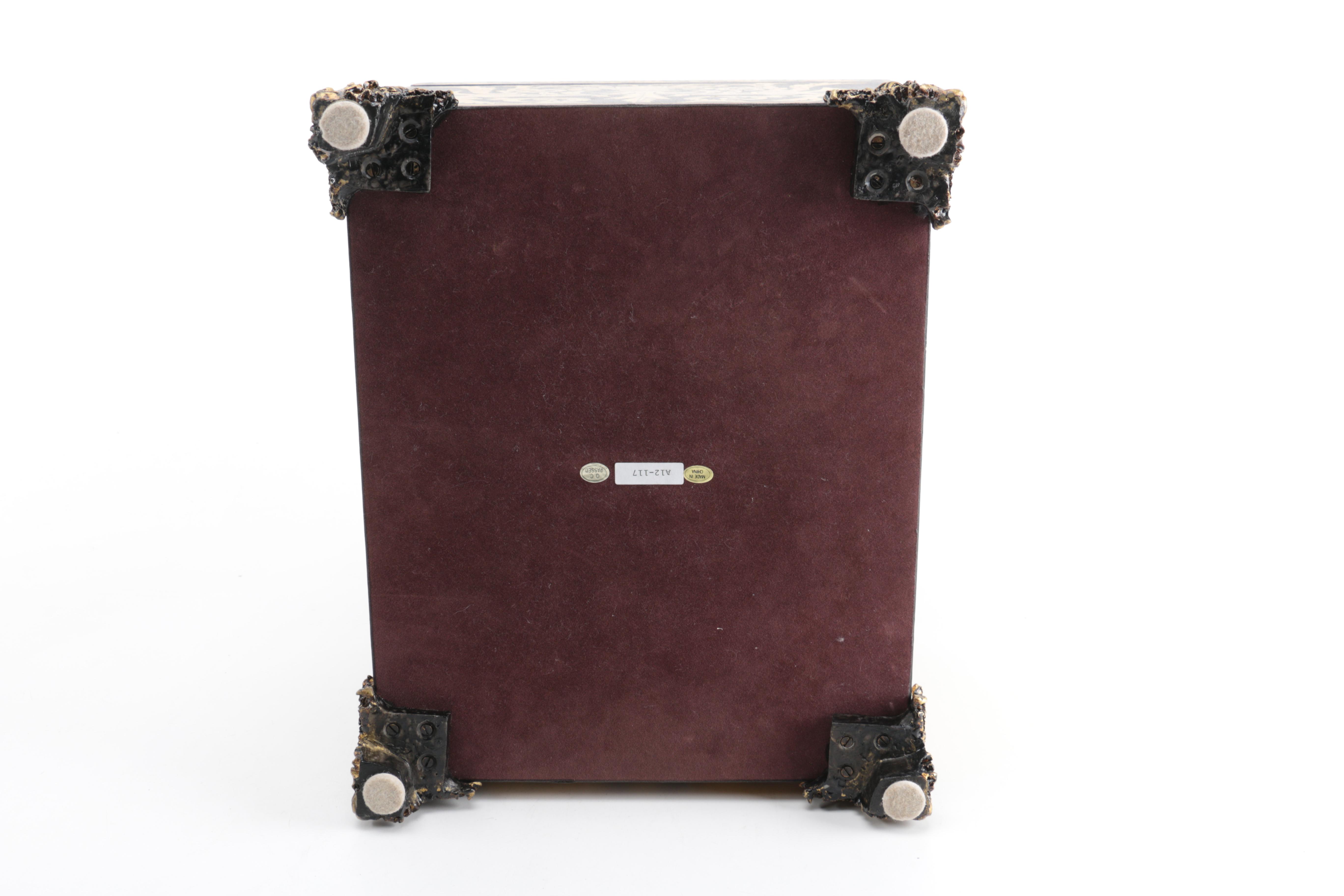 Decorative Wooden Trinket Box