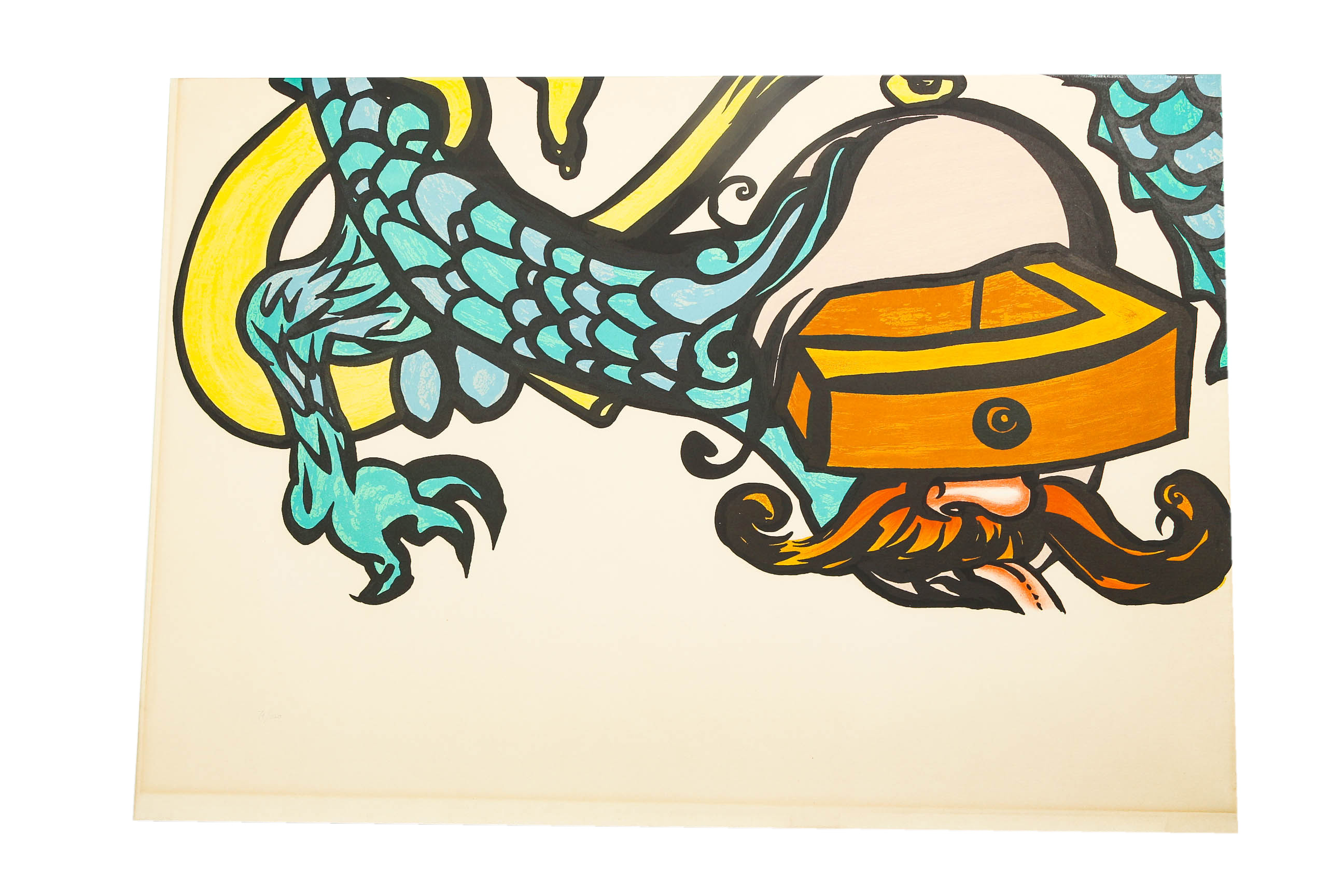 Salvador Dali Four-Lithograph Set "The Puzzle of Life"