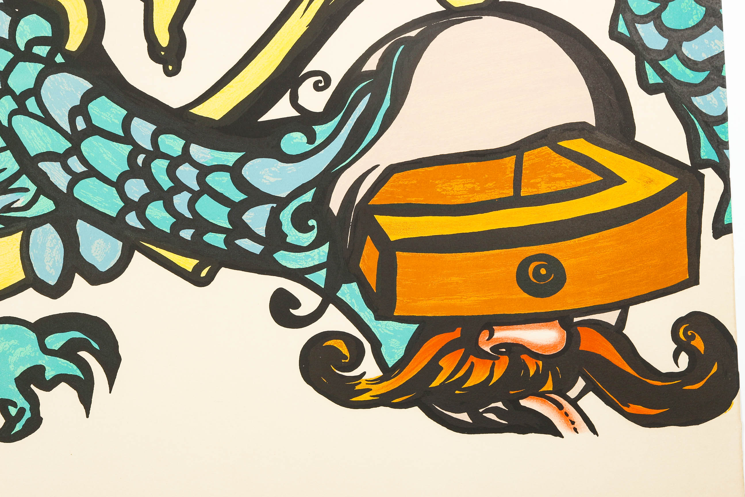 Salvador Dali Four-Lithograph Set "The Puzzle of Life"